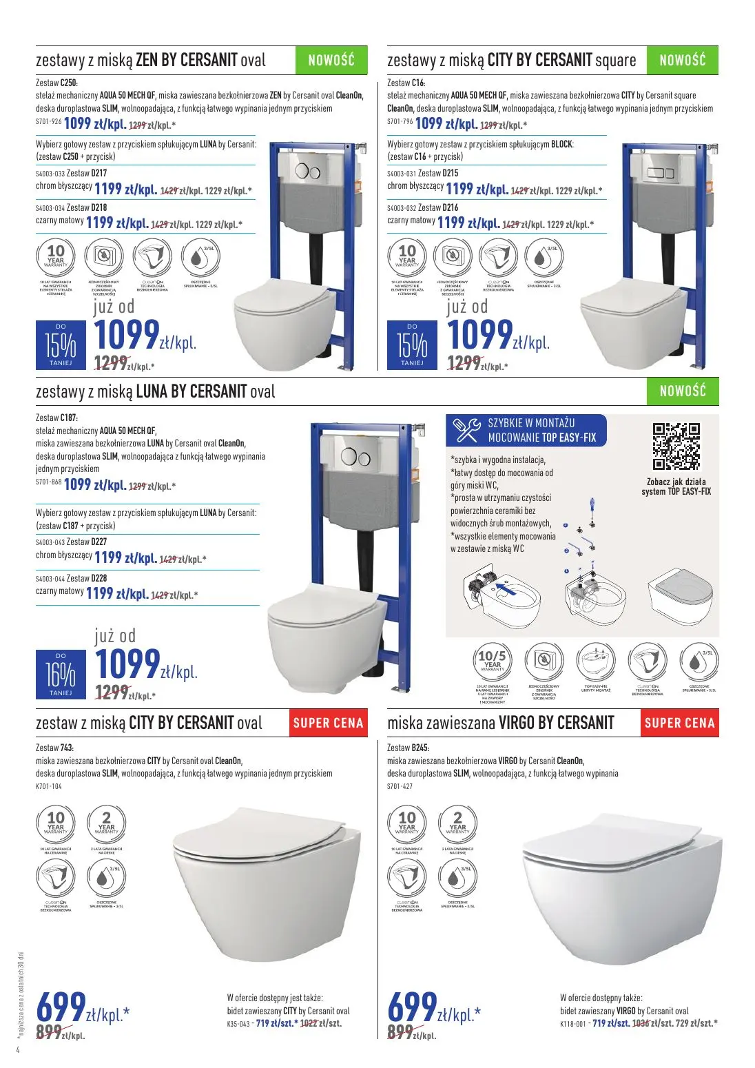gazetka promocyjna Cersanit  - Strona 4