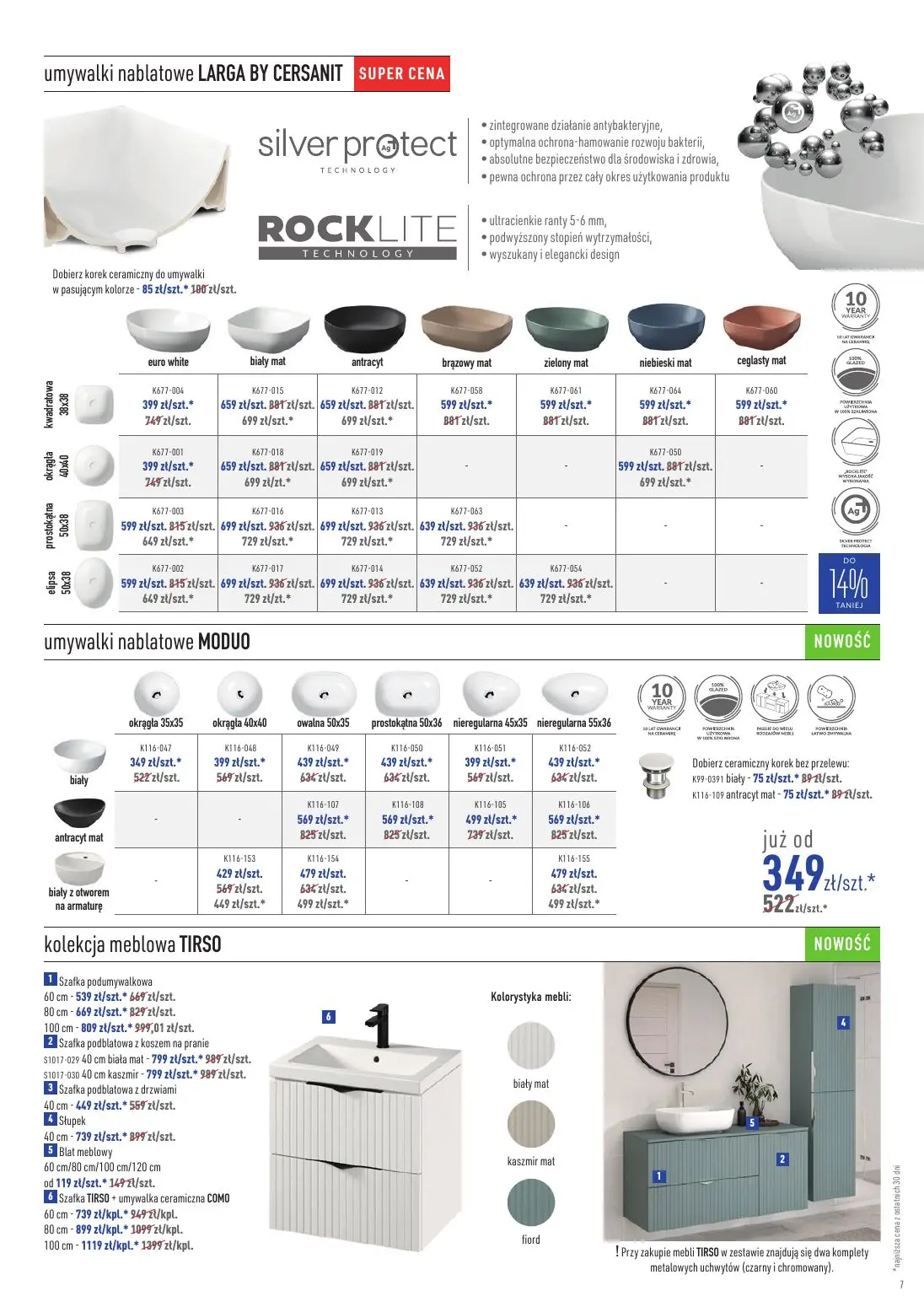 gazetka promocyjna Cersanit  - Strona 7