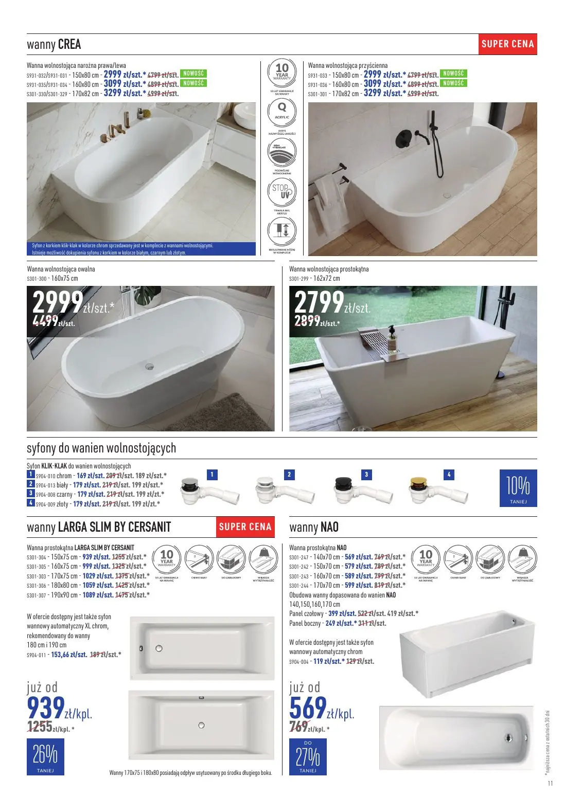 gazetka promocyjna Cersanit  - Strona 11