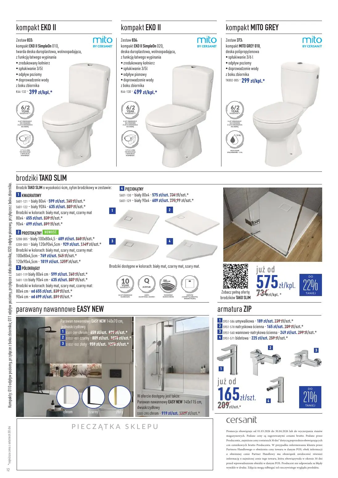 gazetka promocyjna Cersanit  - Strona 12