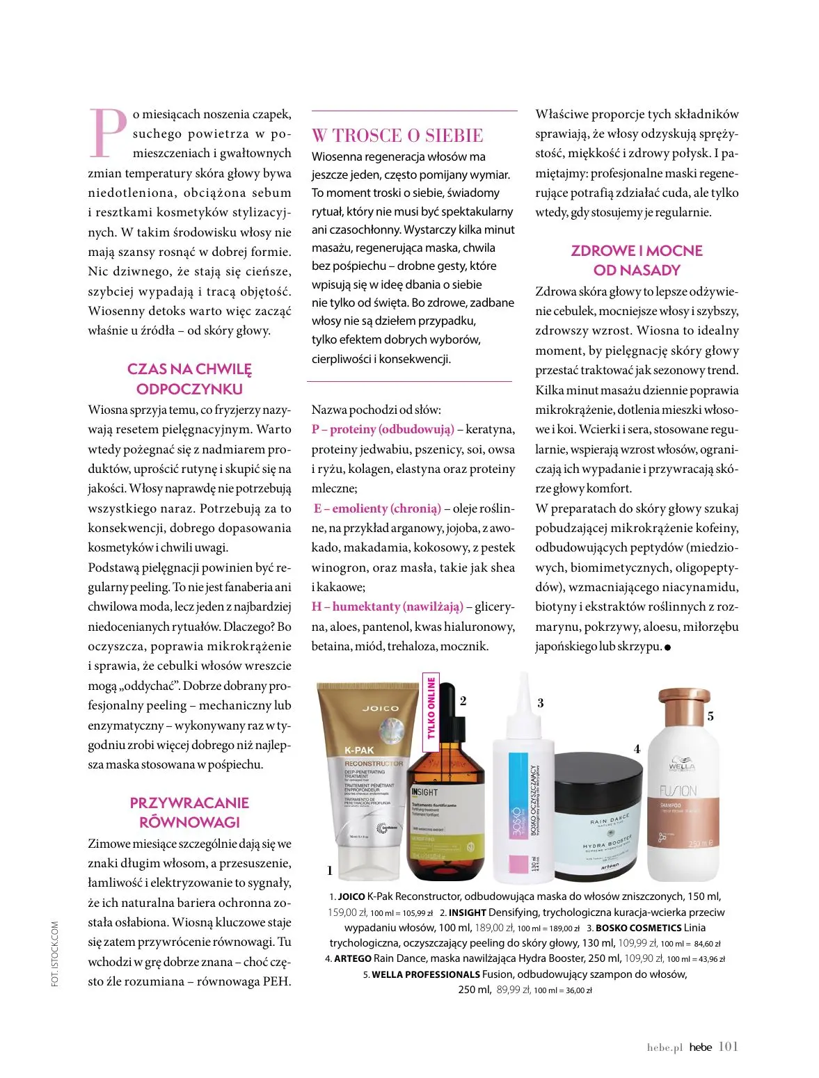 gazetka promocyjna hebe WIOSNA - Strona 101