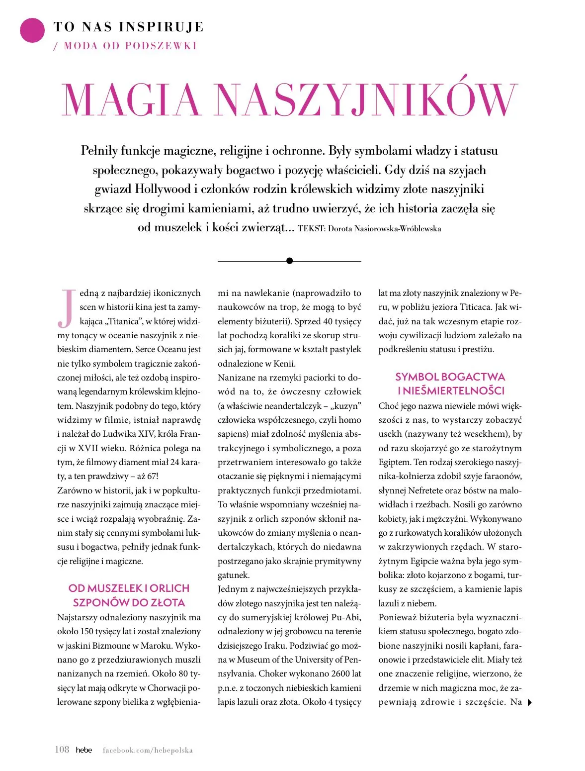 gazetka promocyjna hebe WIOSNA - Strona 108