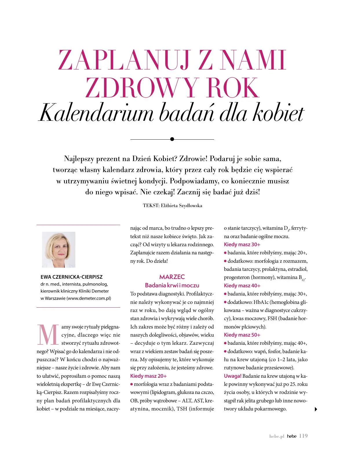 gazetka promocyjna hebe WIOSNA - Strona 119