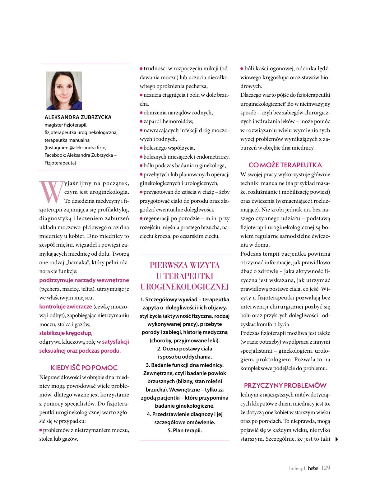 gazetka promocyjna hebe WIOSNA - Strona 129