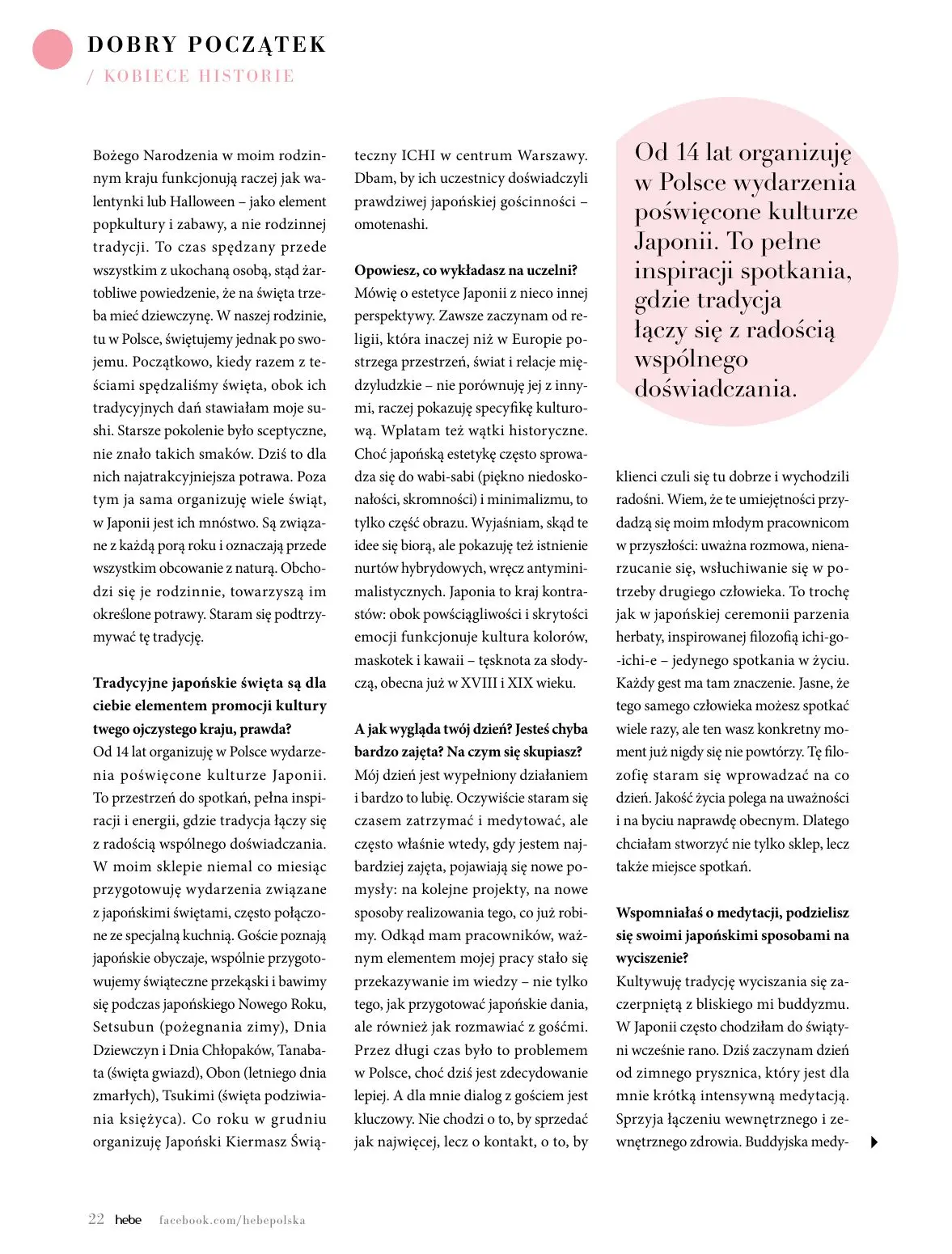 gazetka promocyjna hebe WIOSNA - Strona 22