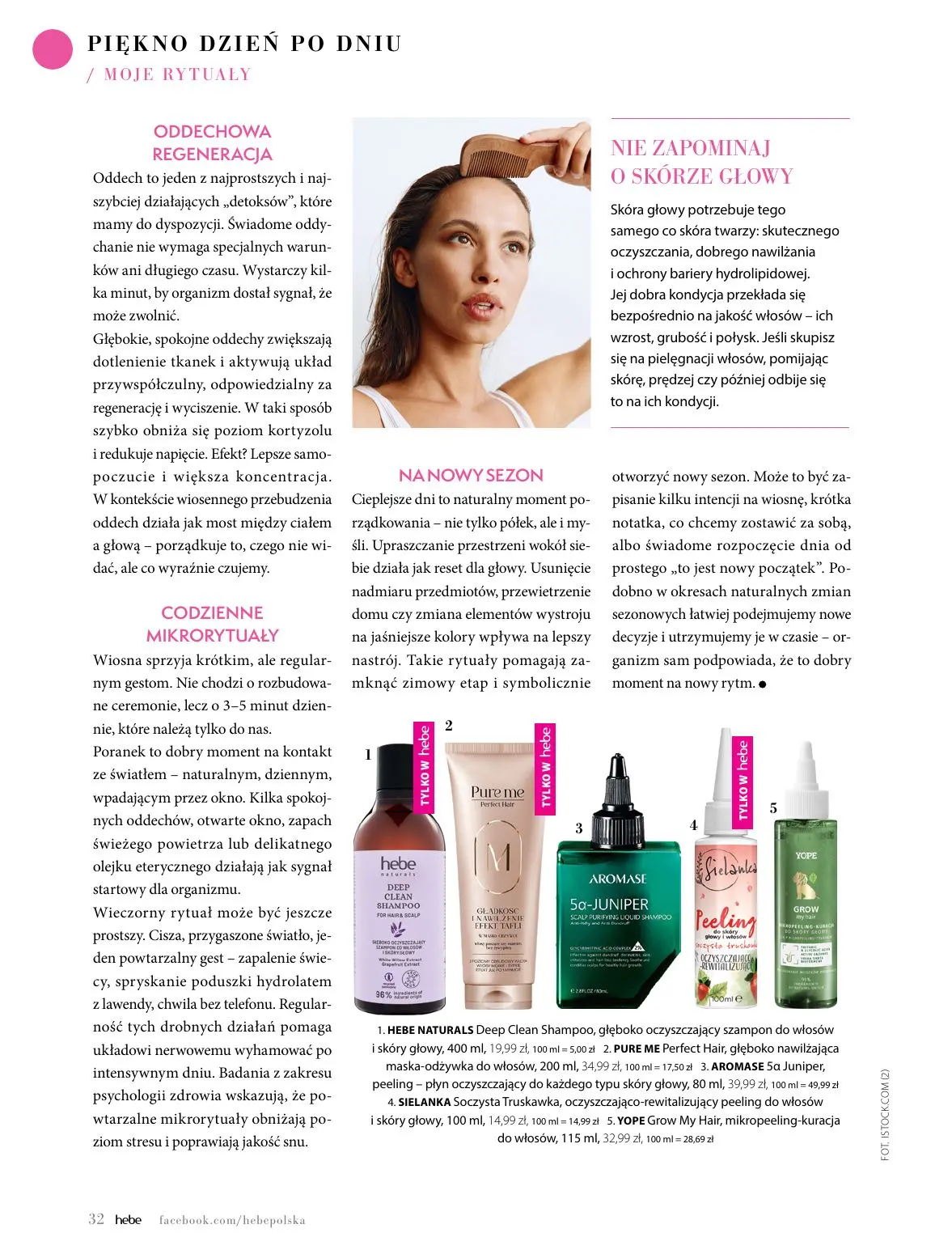 gazetka promocyjna hebe WIOSNA - Strona 32