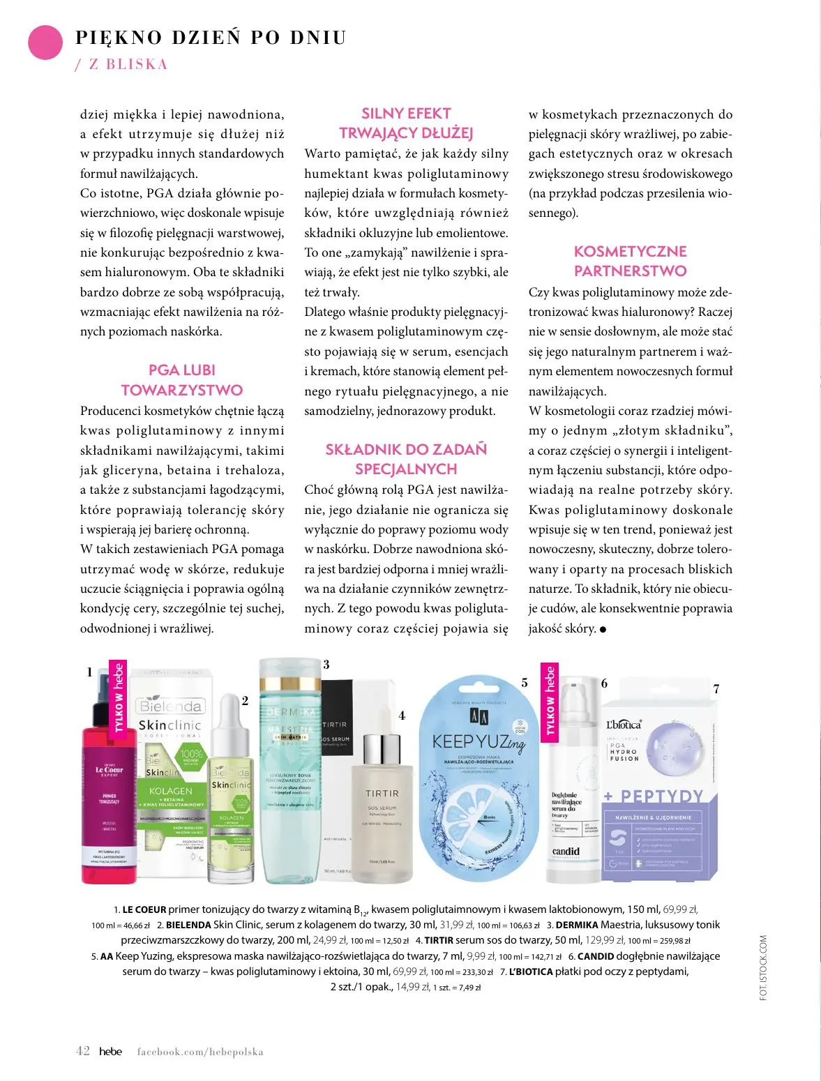 gazetka promocyjna hebe WIOSNA - Strona 42