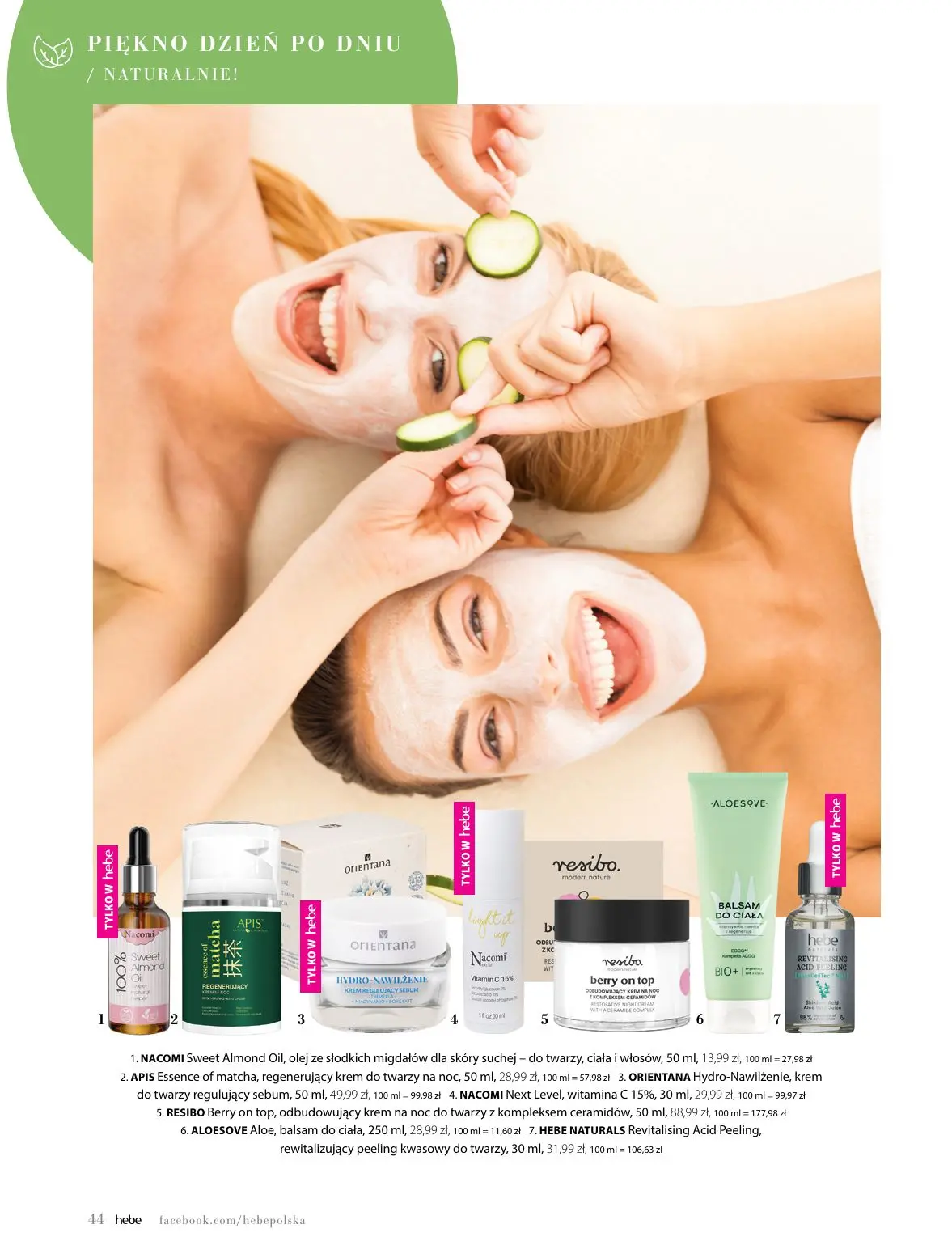 gazetka promocyjna hebe WIOSNA - Strona 44