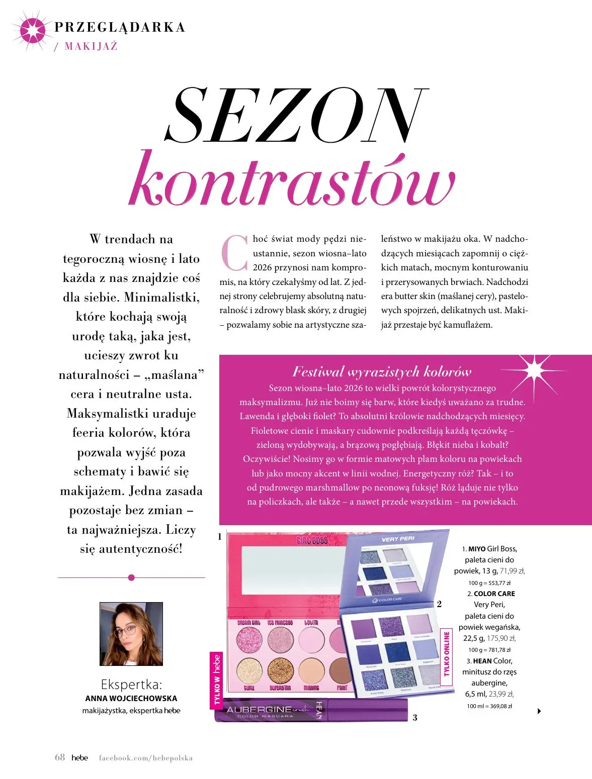 gazetka promocyjna hebe WIOSNA - Strona 68