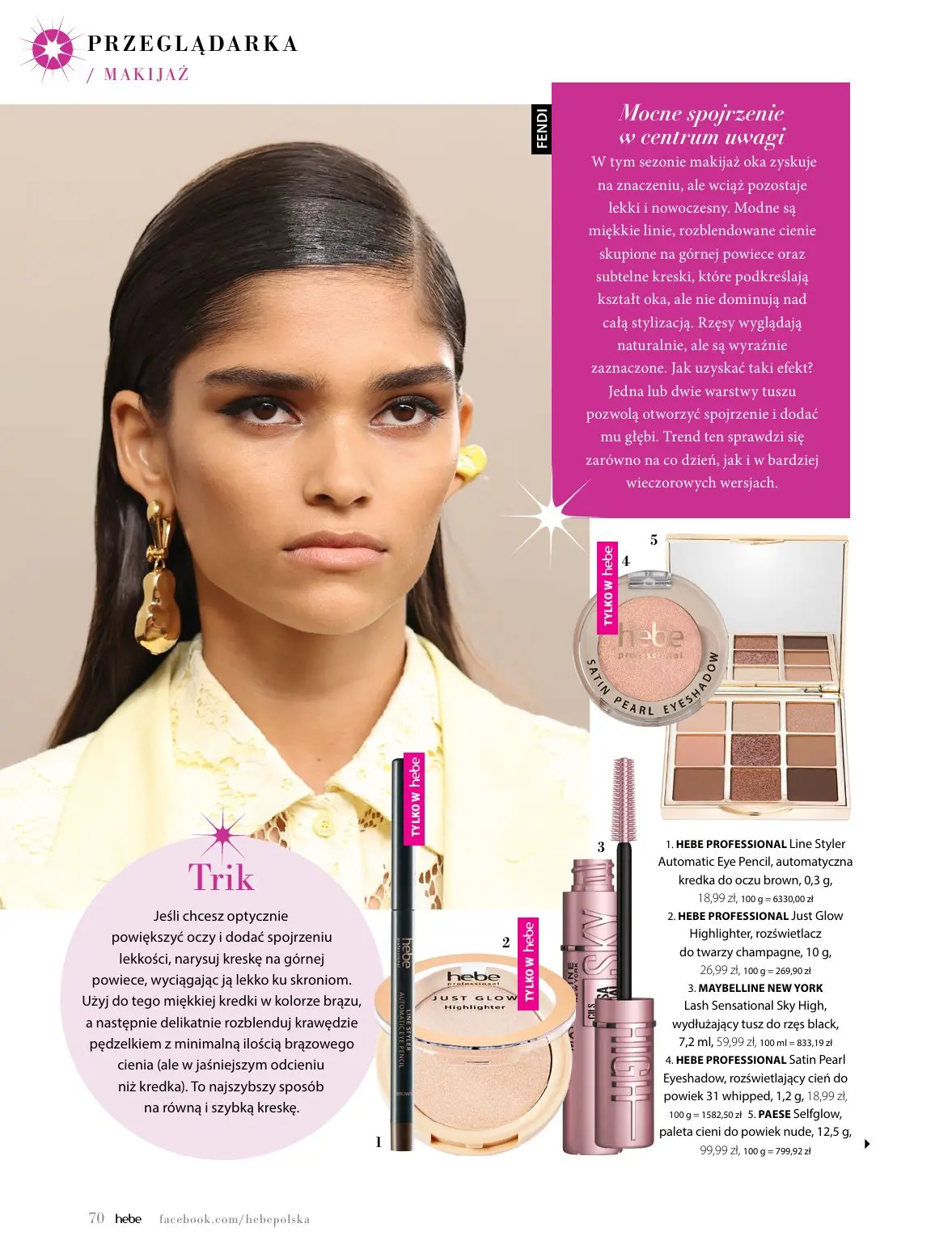 gazetka promocyjna hebe WIOSNA - Strona 70