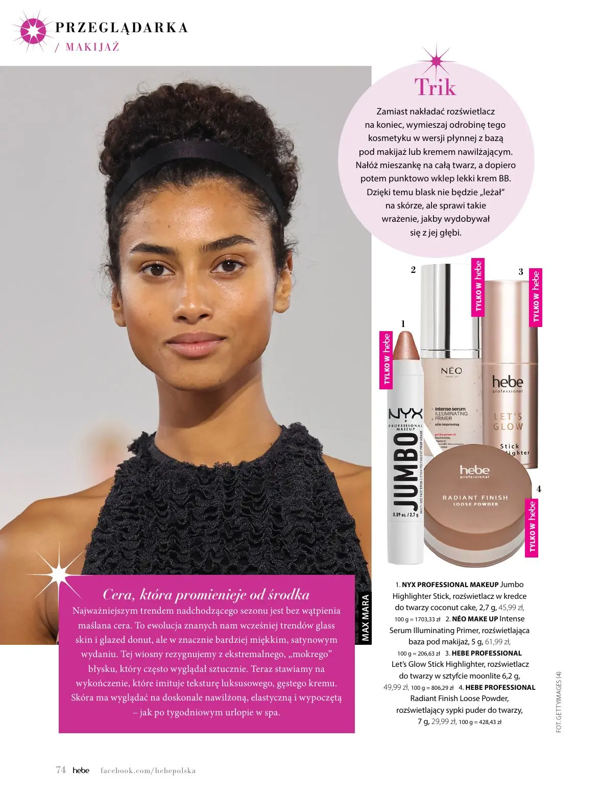 gazetka promocyjna hebe WIOSNA - Strona 74
