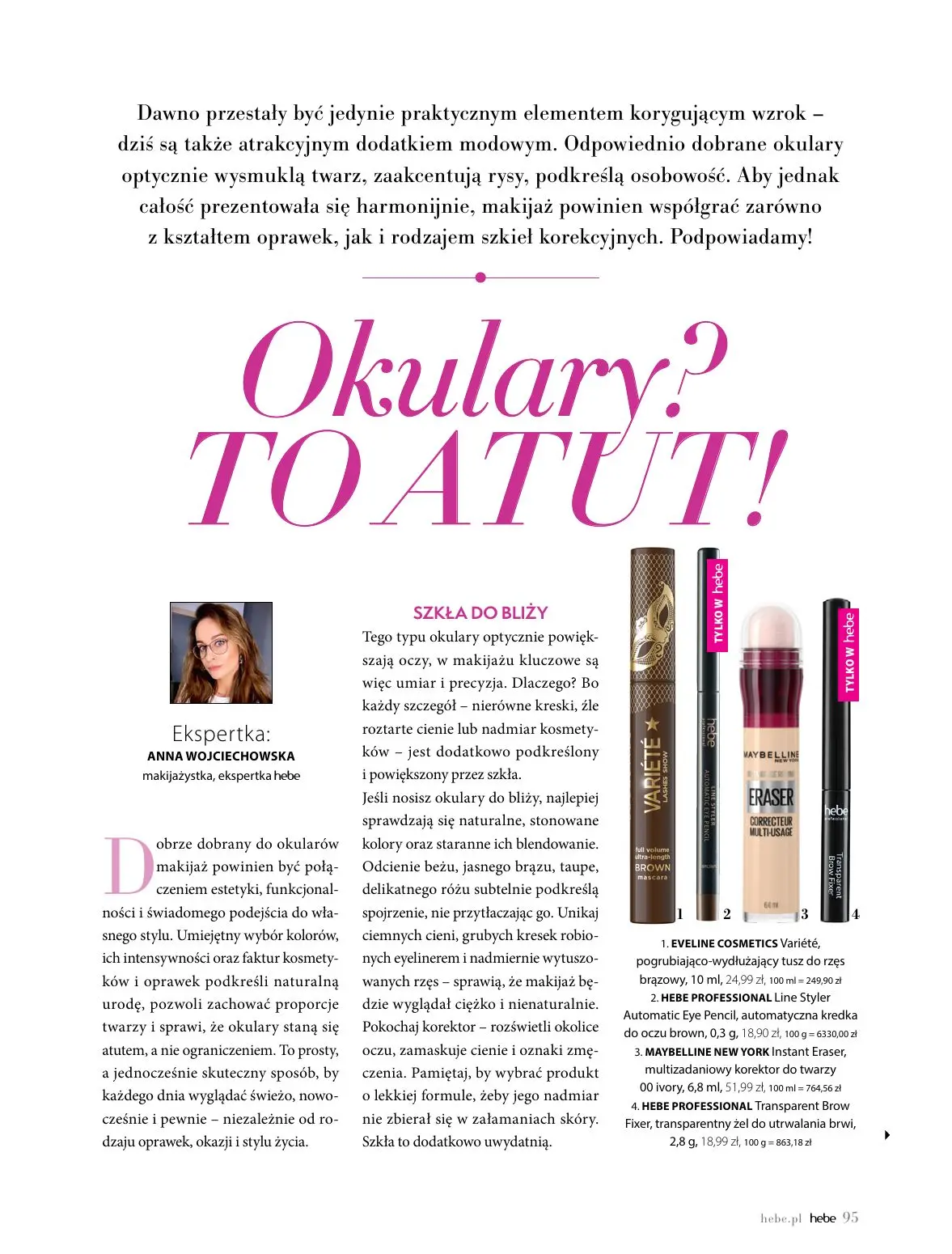 gazetka promocyjna hebe WIOSNA - Strona 95
