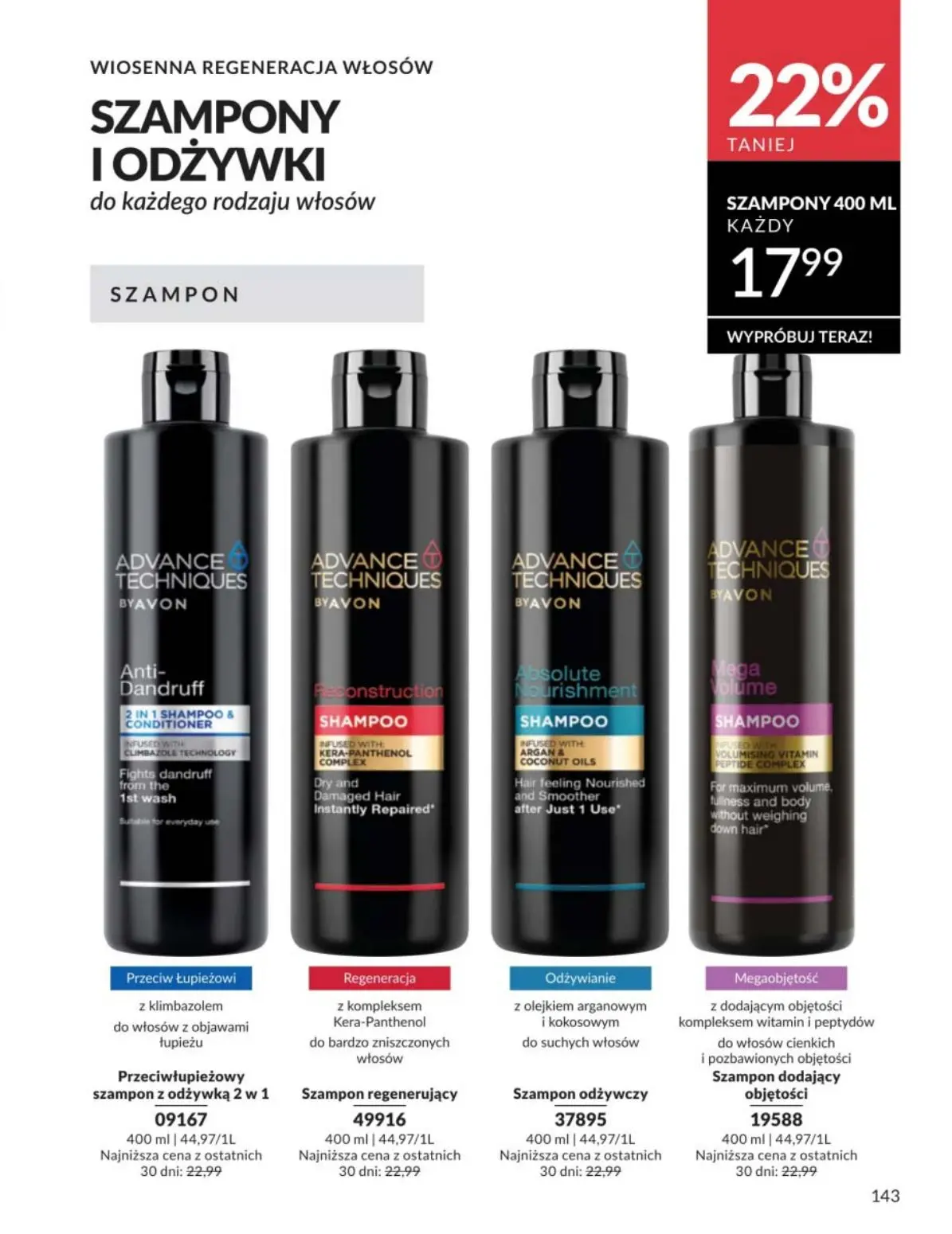 gazetka promocyjna AVON Rozświetl swój dzień radością - Strona 139