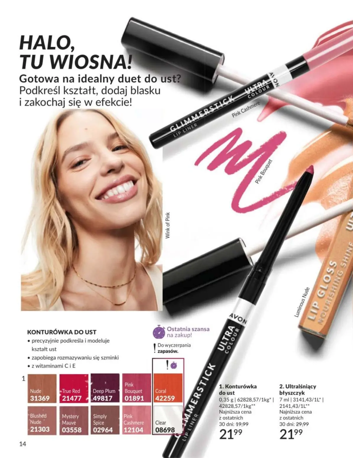 gazetka promocyjna AVON Rozświetl swój dzień radością - Strona 14