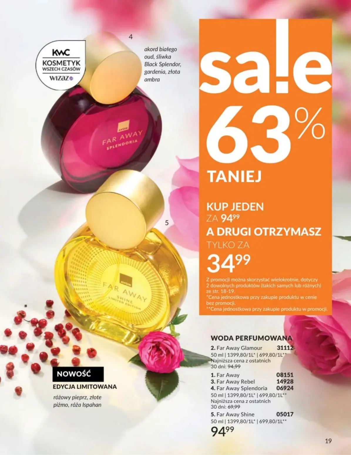 gazetka promocyjna AVON Rozświetl swój dzień radością - Strona 19
