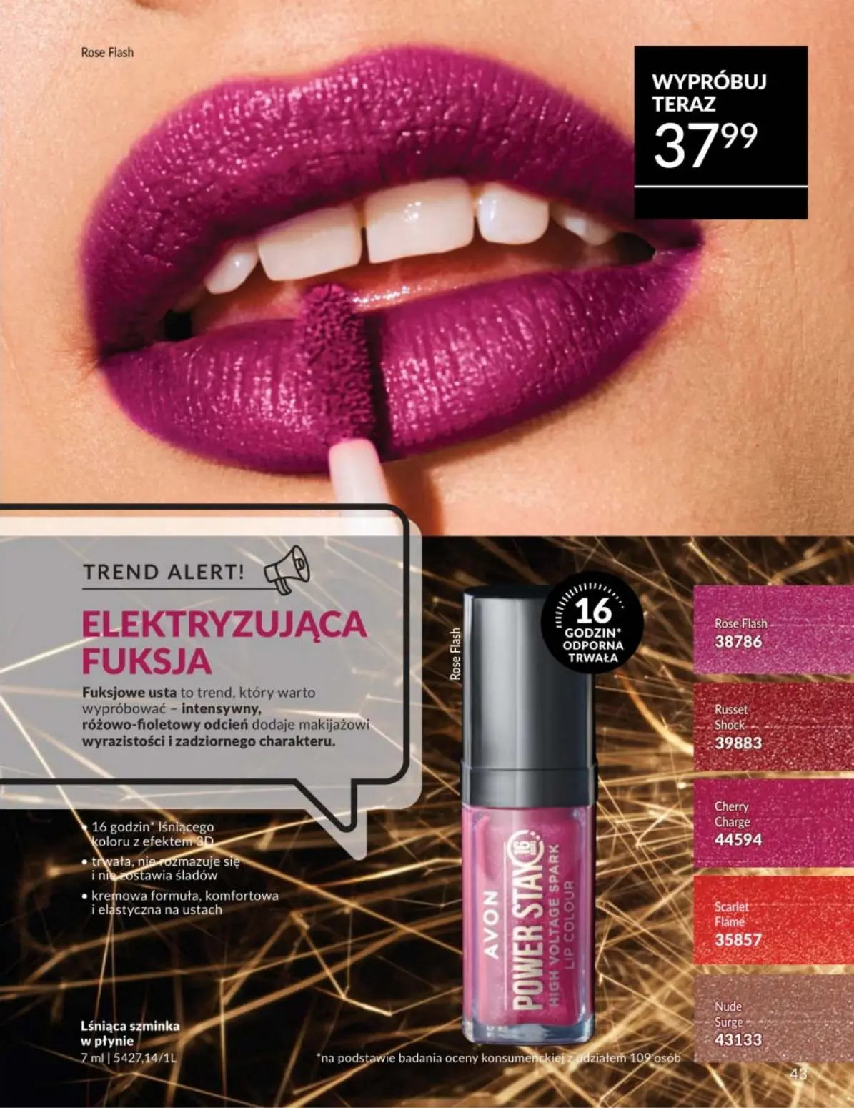 gazetka promocyjna AVON Rozświetl swój dzień radością - Strona 43