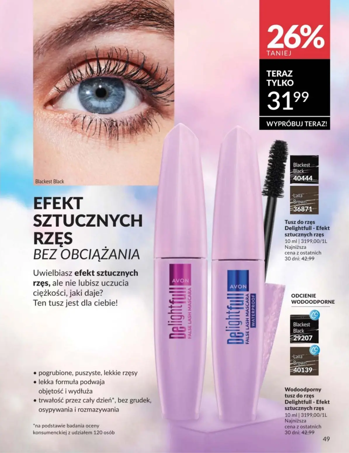 gazetka promocyjna AVON Rozświetl swój dzień radością - Strona 49