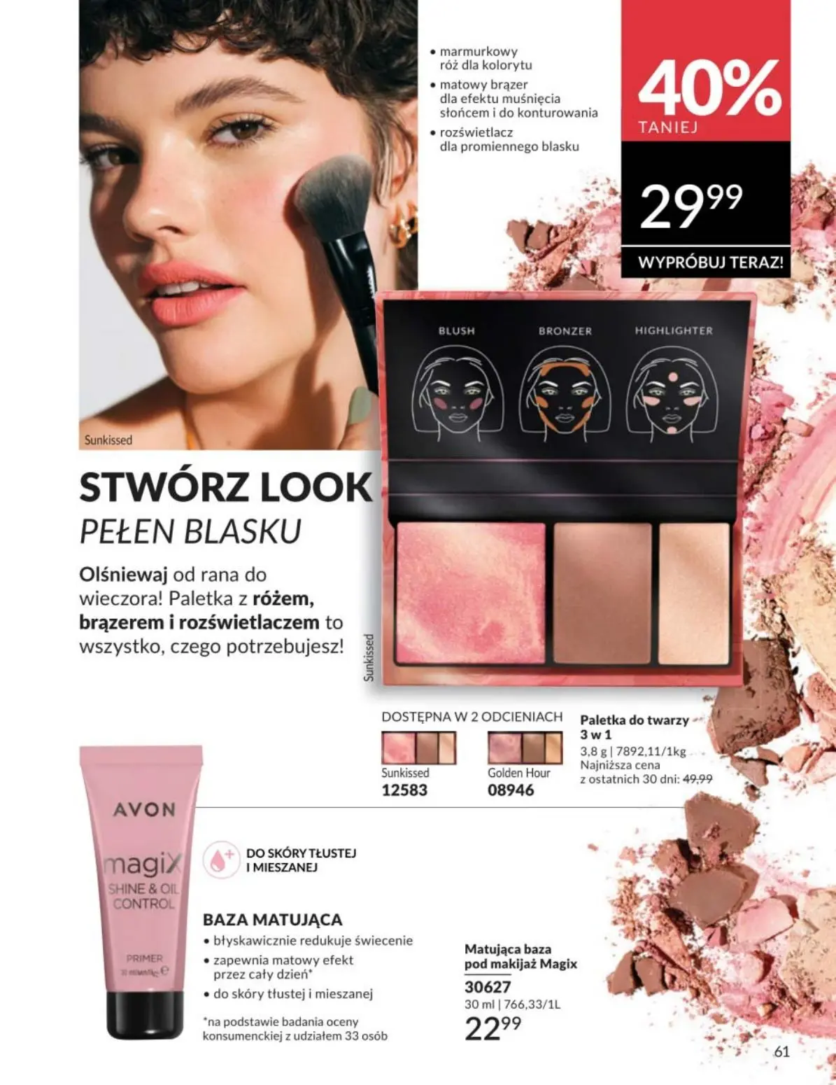 gazetka promocyjna AVON Rozświetl swój dzień radością - Strona 61