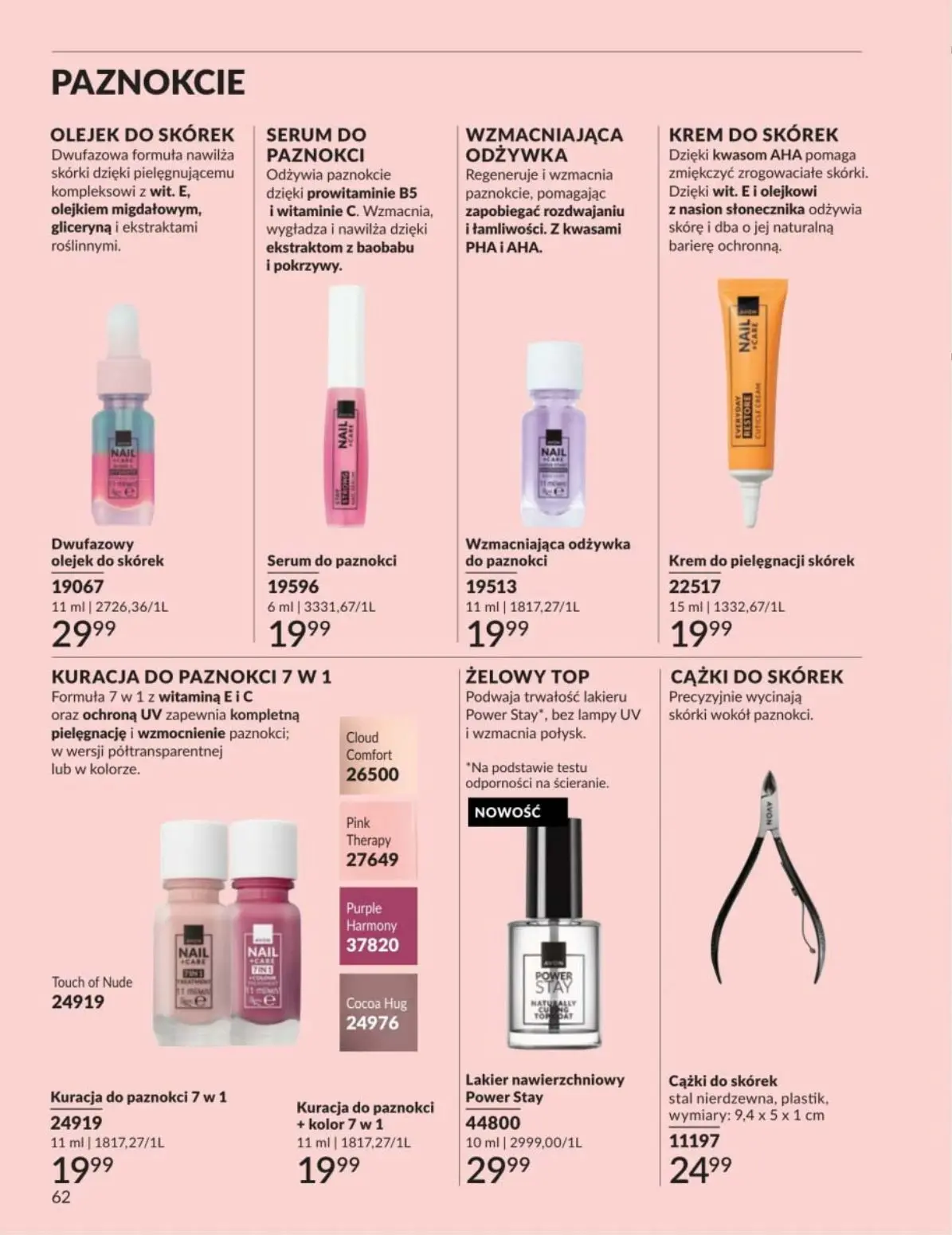 gazetka promocyjna AVON Rozświetl swój dzień radością - Strona 62