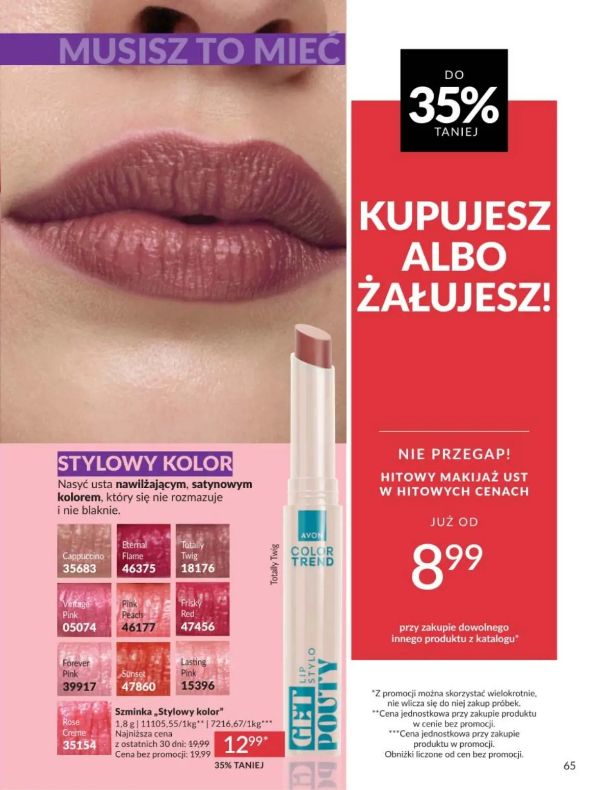 gazetka promocyjna AVON Rozświetl swój dzień radością - Strona 65