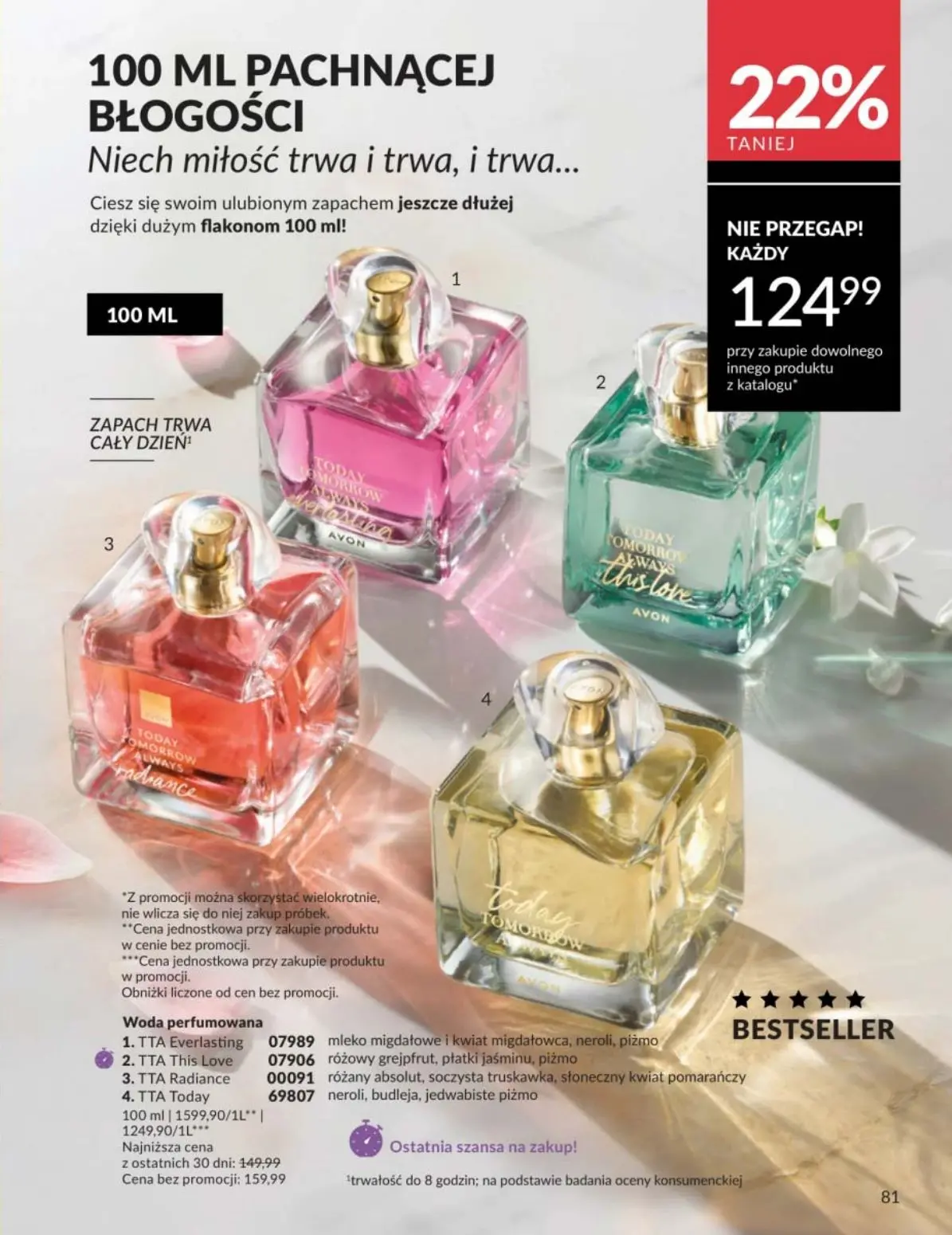 gazetka promocyjna AVON Rozświetl swój dzień radością - Strona 81