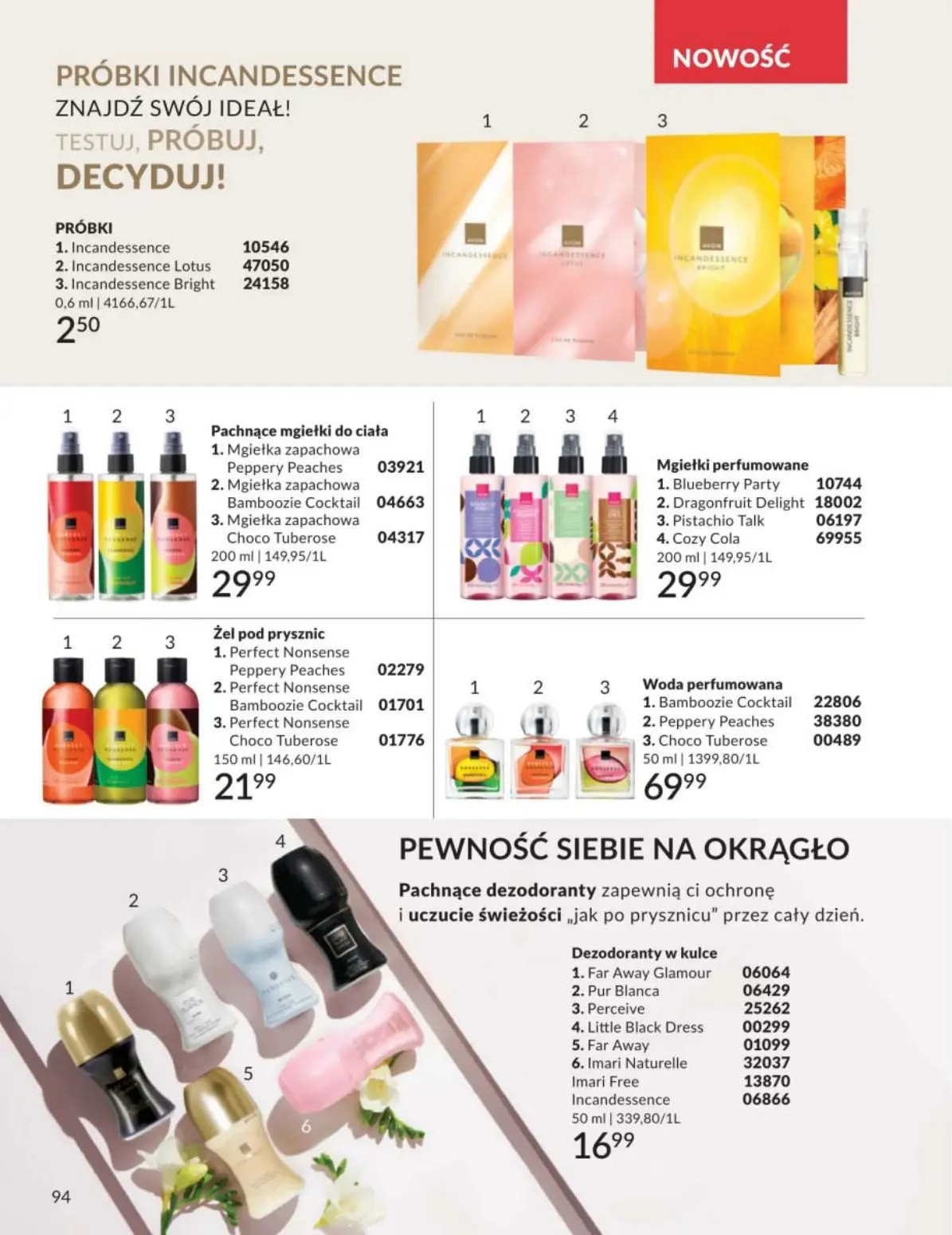 gazetka promocyjna AVON Rozświetl swój dzień radością - Strona 92