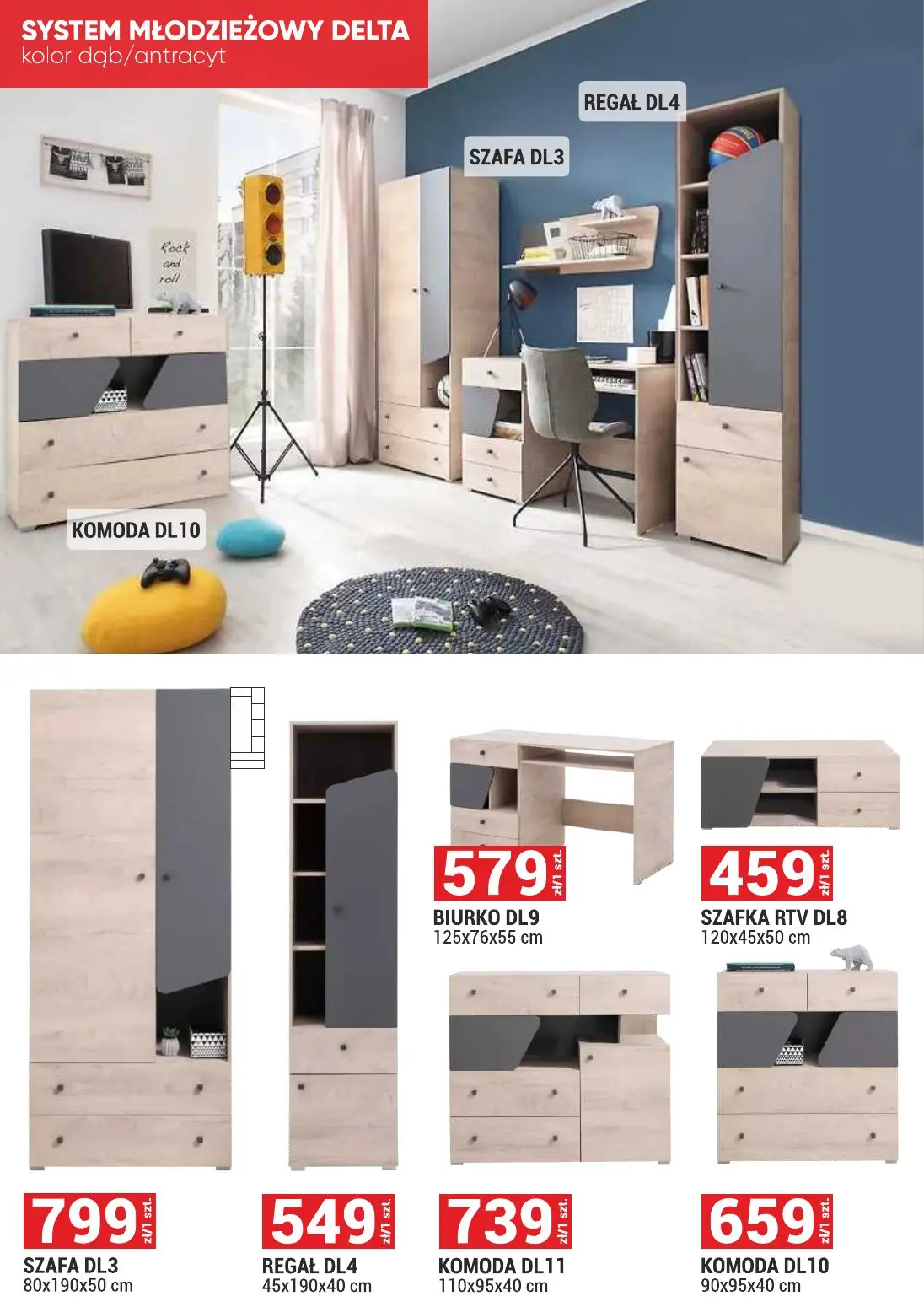 gazetka promocyjna Merkury Market Meble, wypoczynki, materace - Strona 12