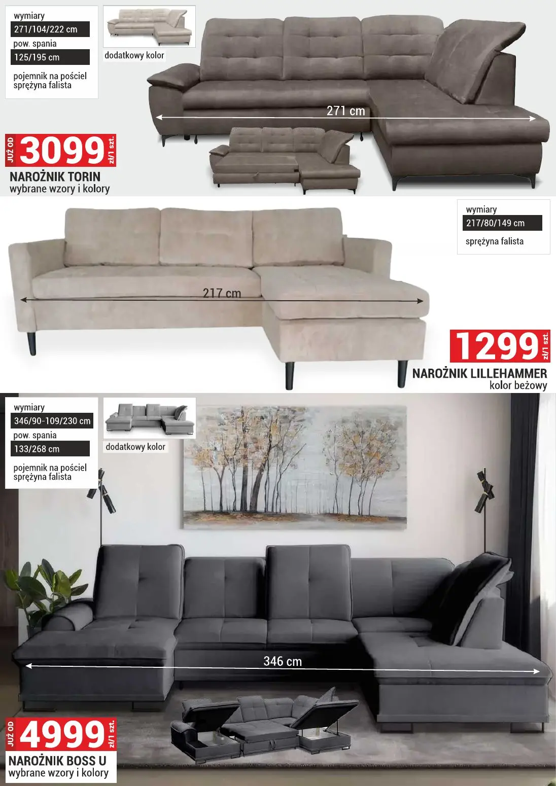 gazetka promocyjna Merkury Market Meble, wypoczynki, materace - Strona 21