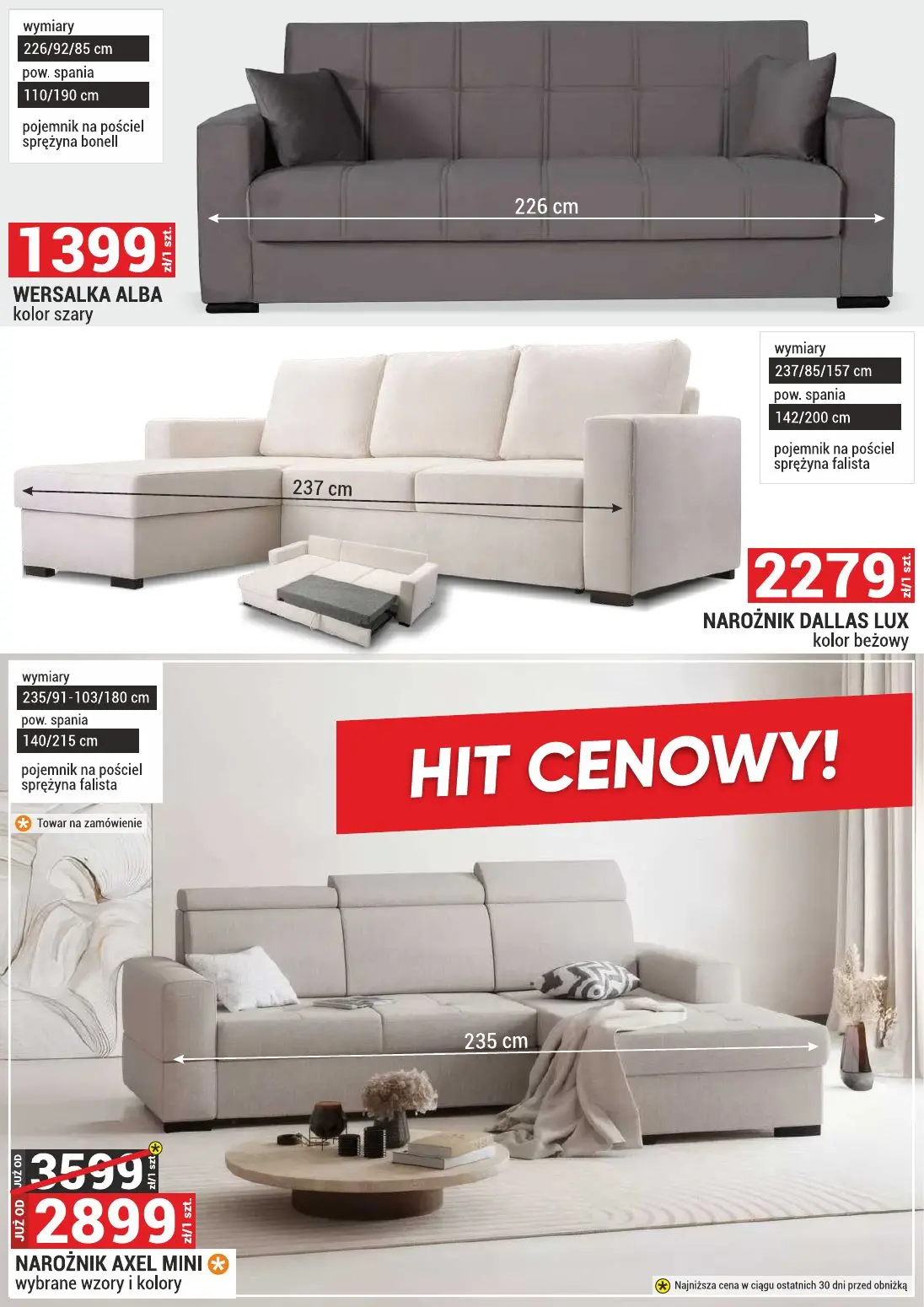 gazetka promocyjna Merkury Market Meble, wypoczynki, materace - Strona 24