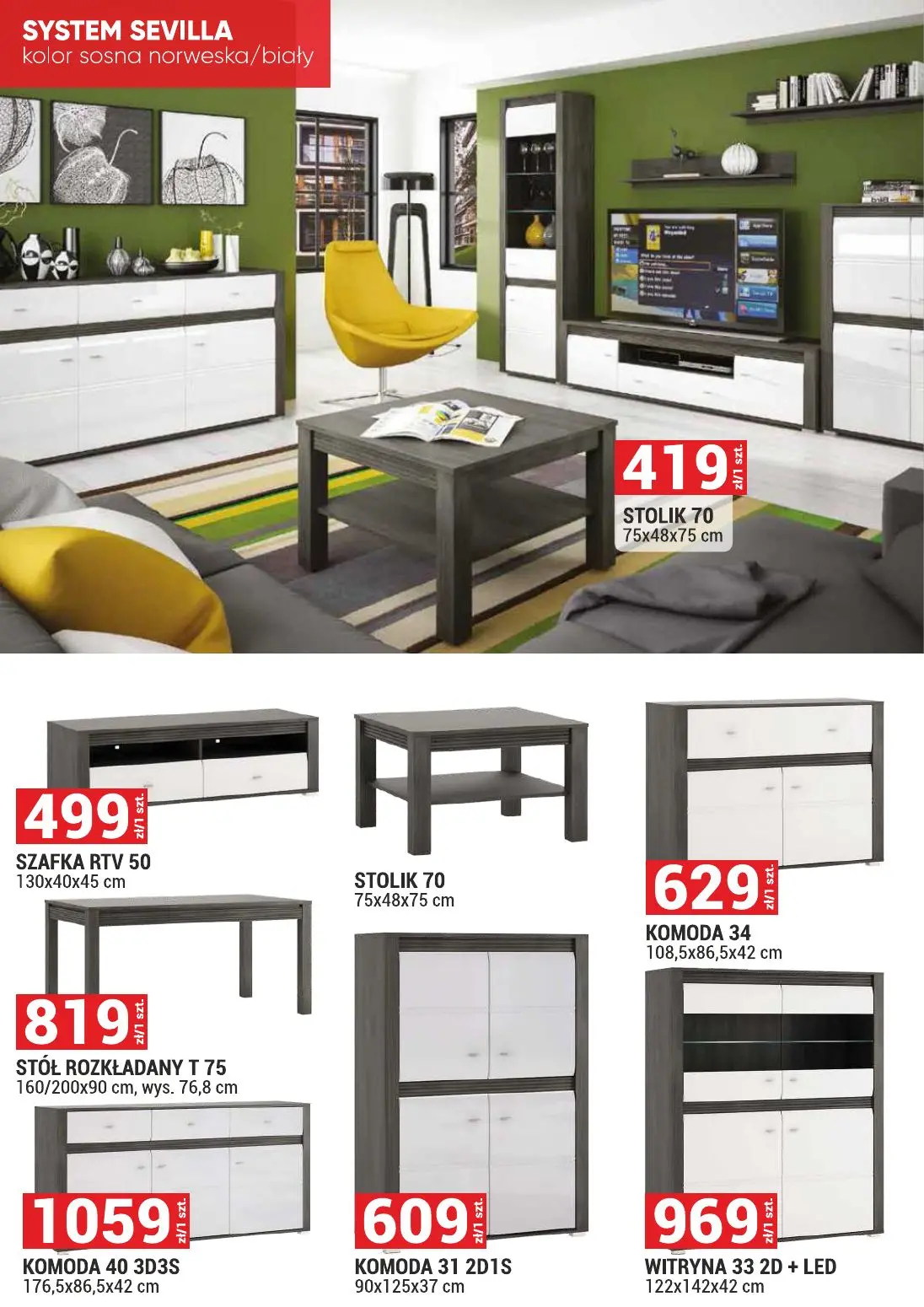 gazetka promocyjna Merkury Market Meble, wypoczynki, materace - Strona 26