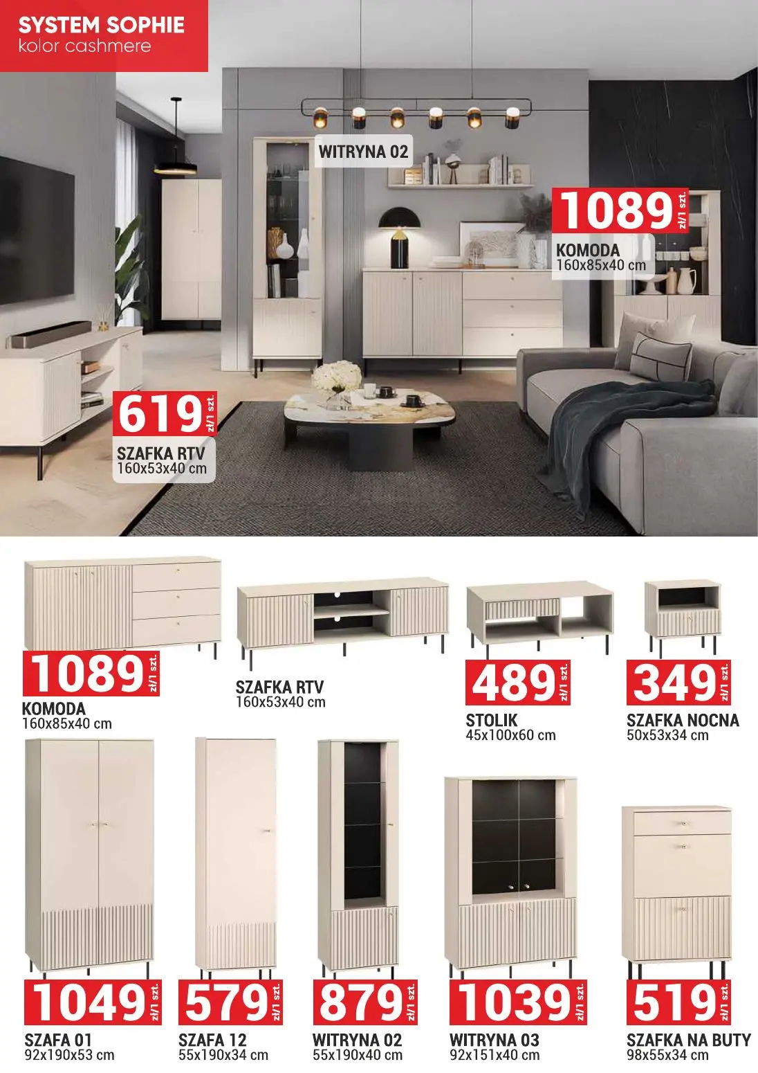 gazetka promocyjna Merkury Market Meble, wypoczynki, materace - Strona 29