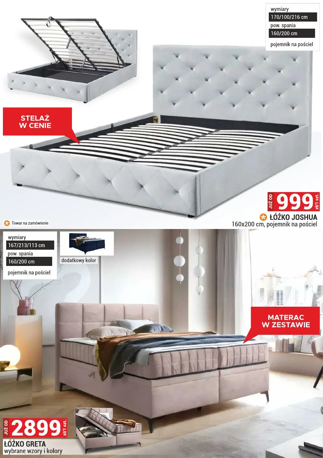 gazetka promocyjna Merkury Market Meble, wypoczynki, materace - Strona 33