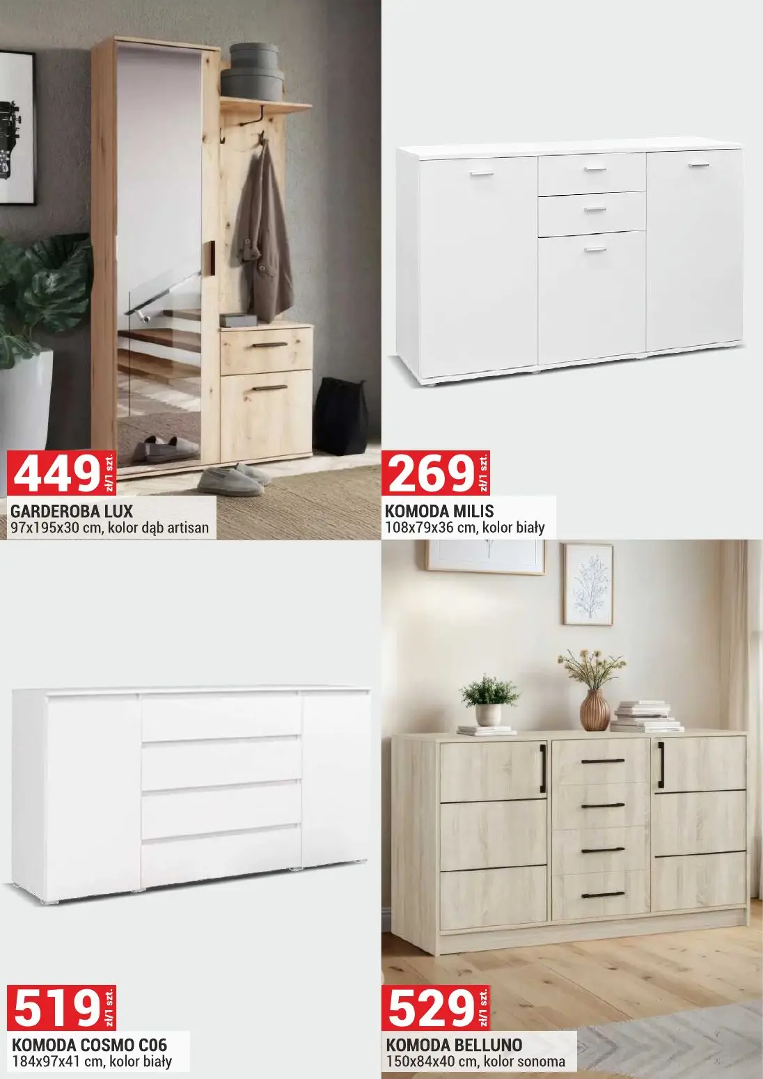 gazetka promocyjna Merkury Market Meble, wypoczynki, materace - Strona 42