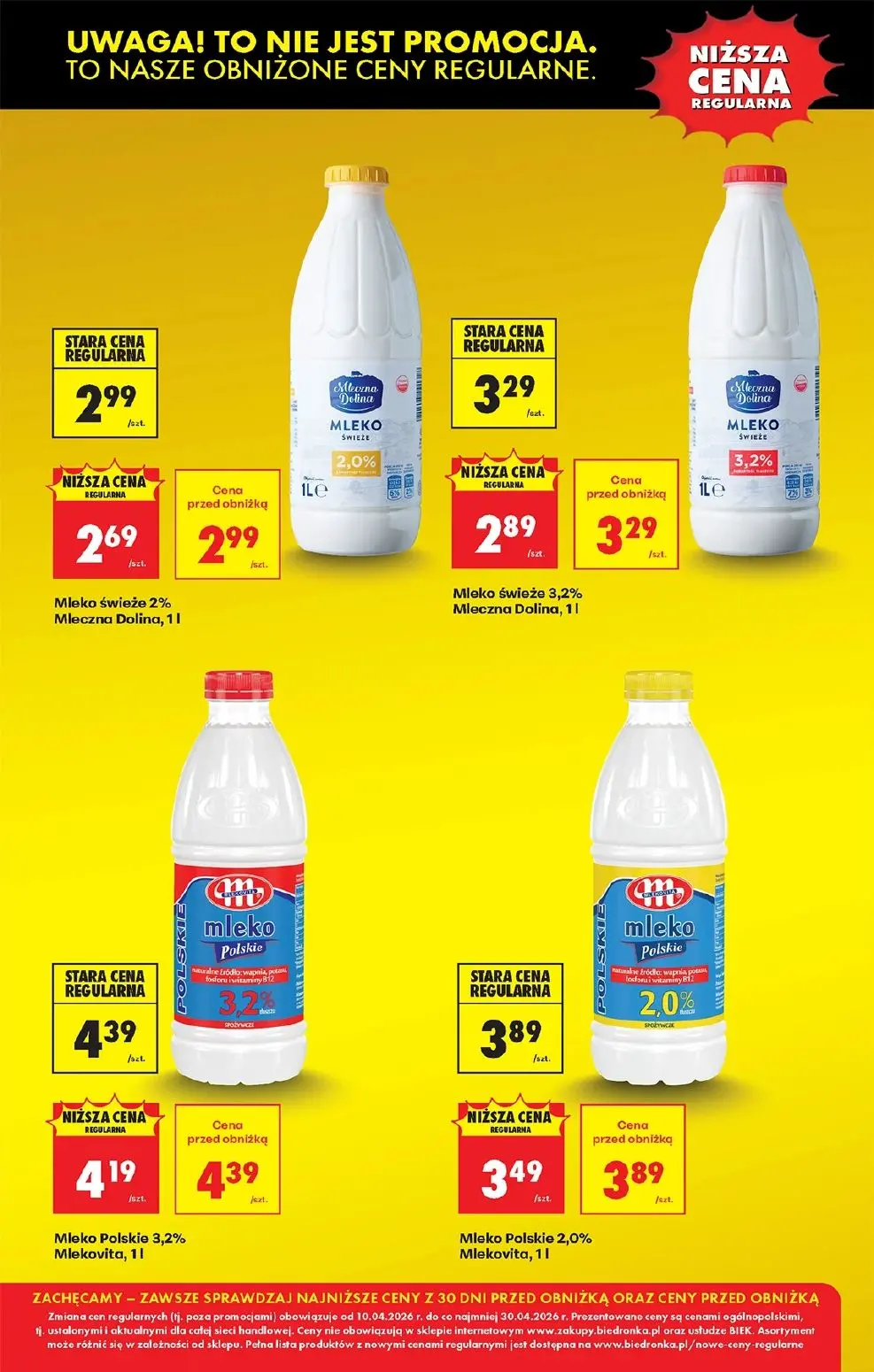 gazetka promocyjna Biedronka Obniżamy ceny regularne - Strona 2