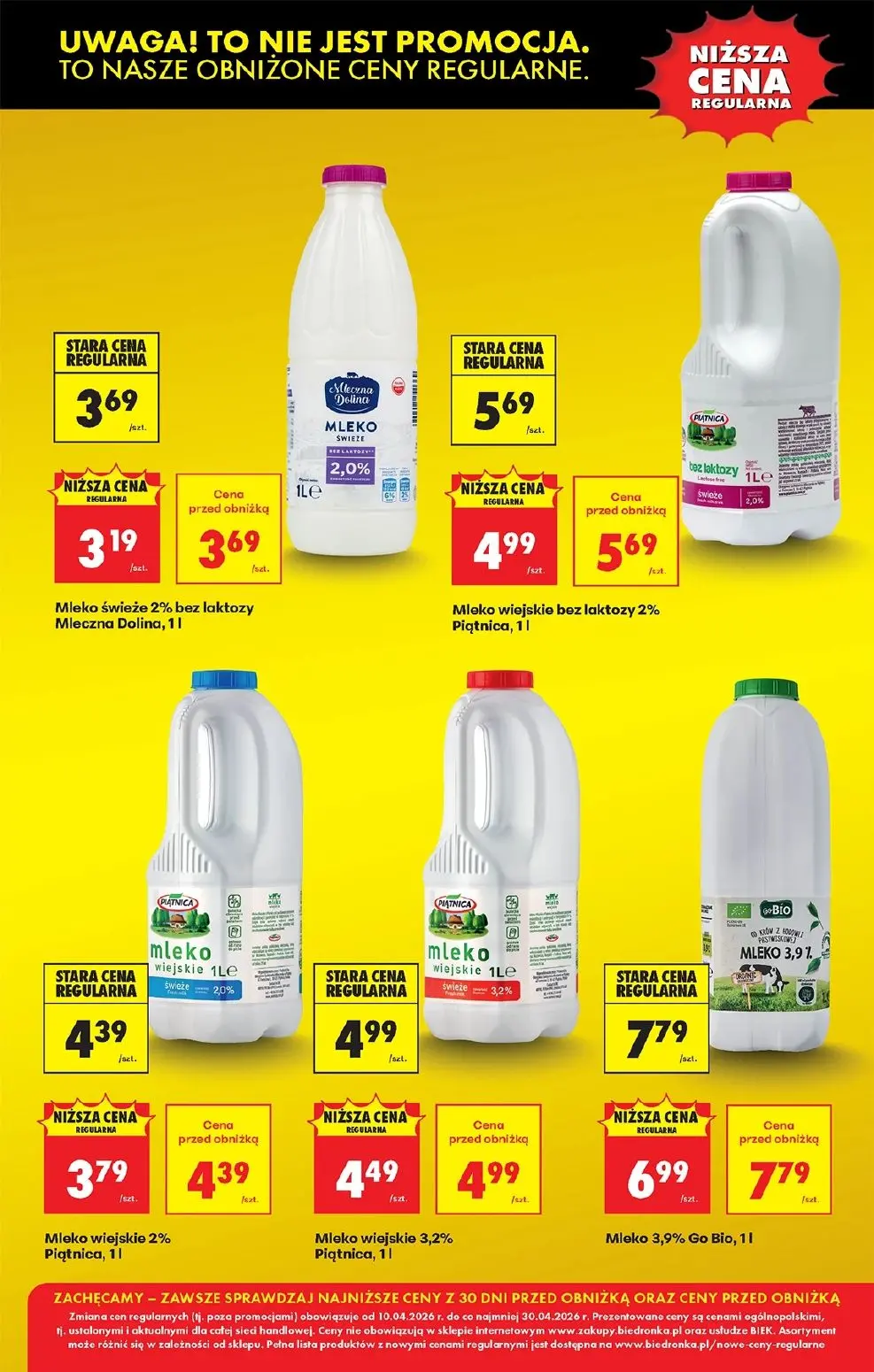 gazetka promocyjna Biedronka Obniżamy ceny regularne - Strona 3