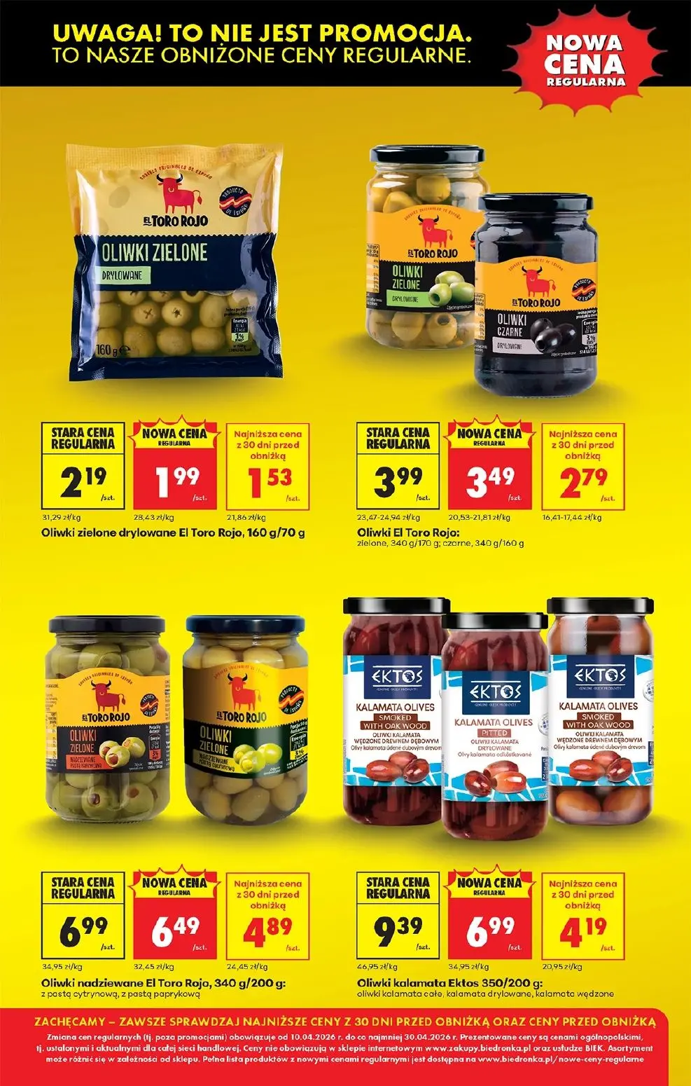 gazetka promocyjna Biedronka Obniżamy ceny regularne - Strona 10