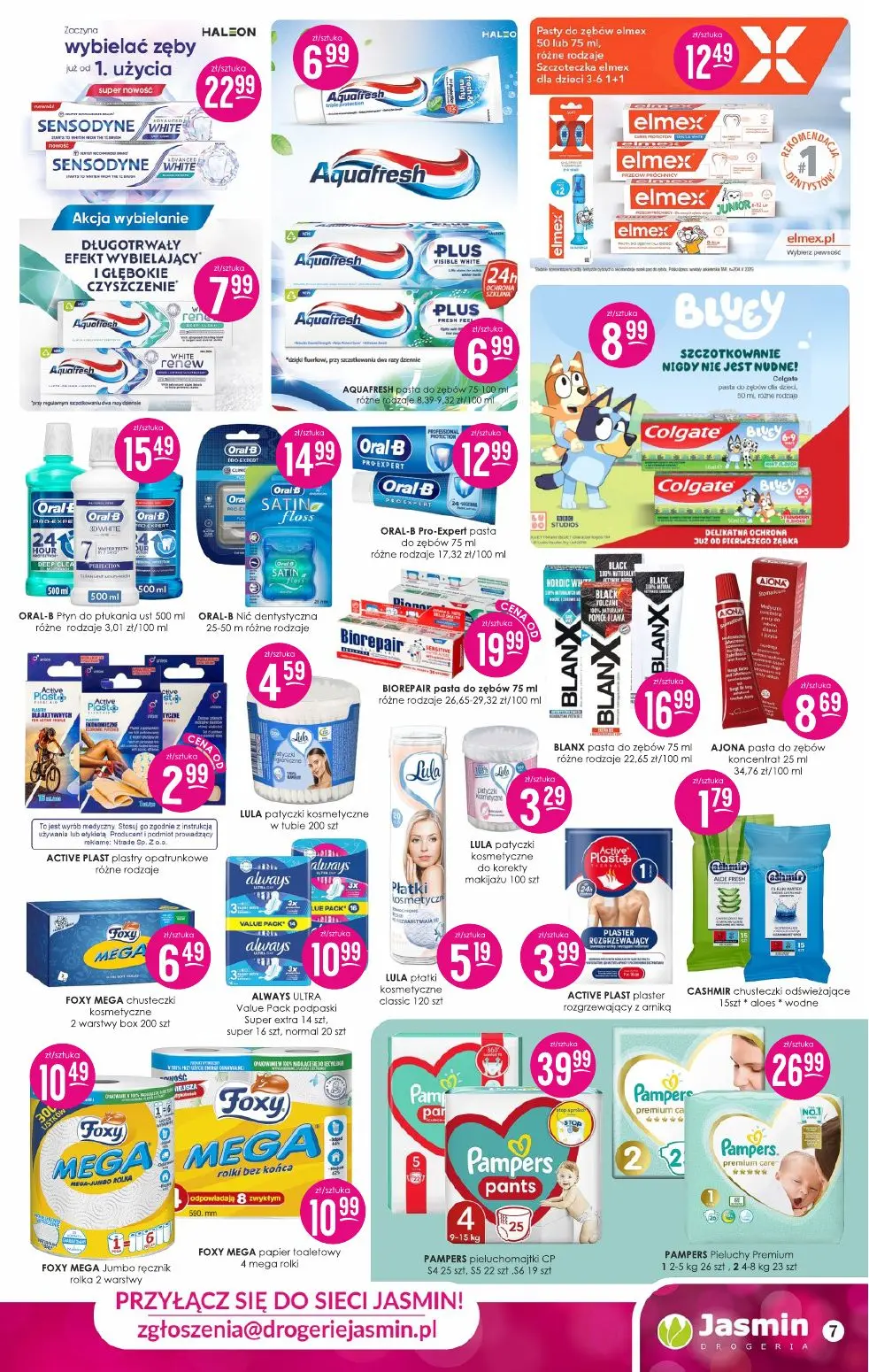gazetka promocyjna DROGERIE JASMIN Super ceny - Strona 7