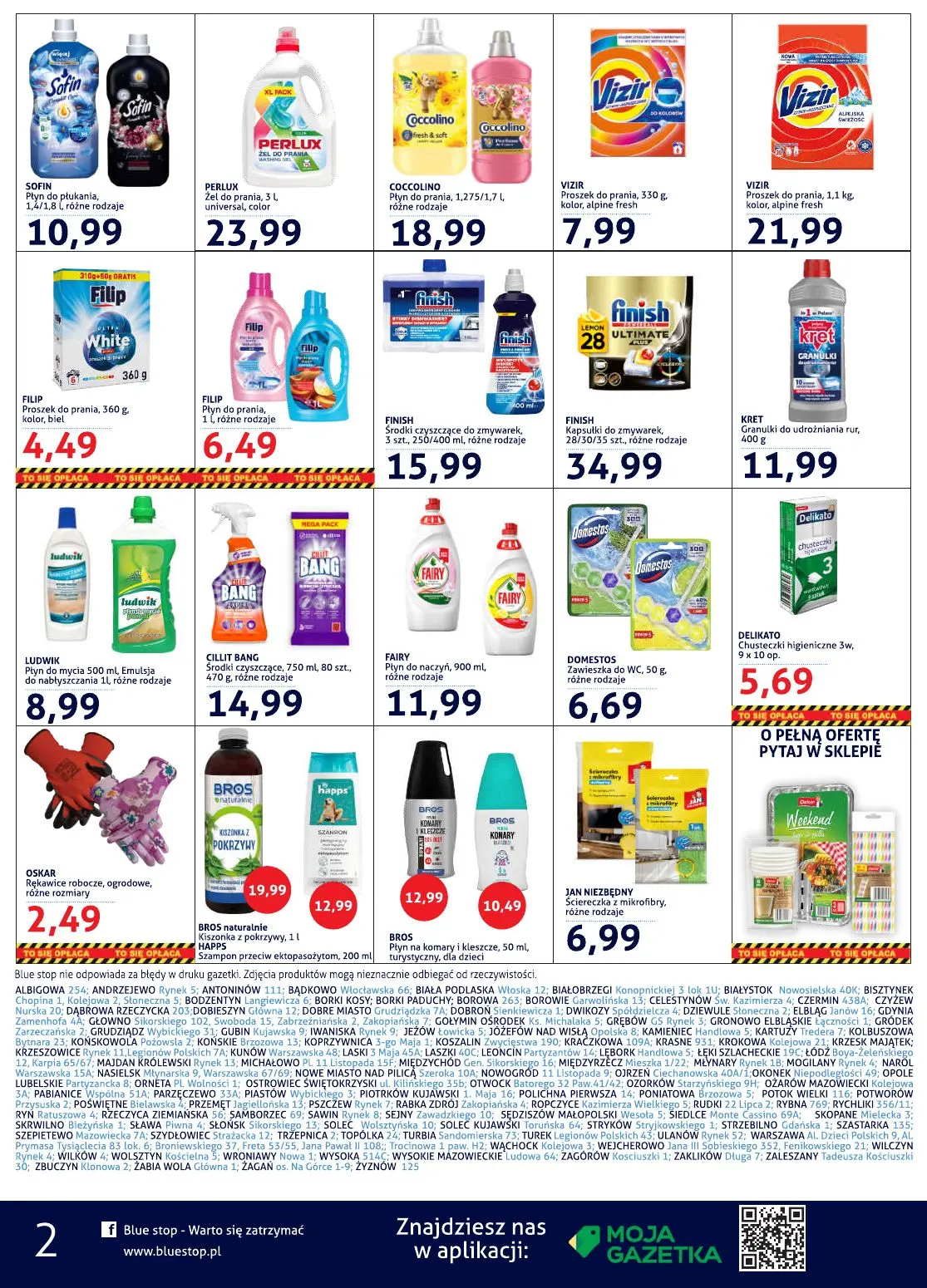 gazetka promocyjna Blue stop  - Strona 2