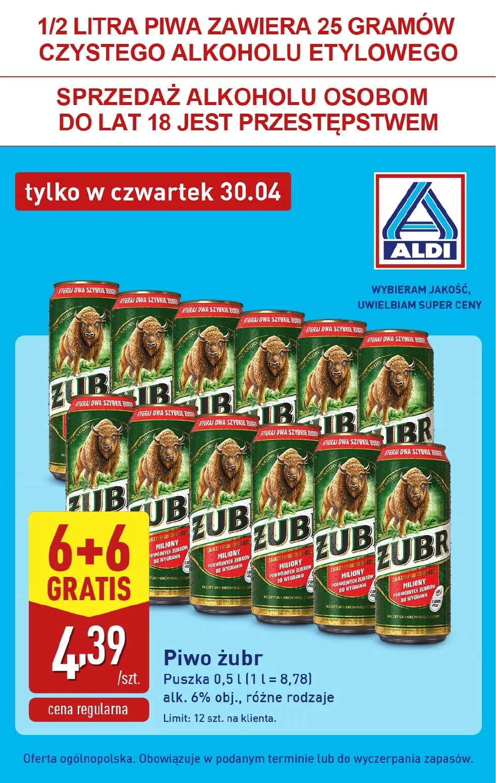 gazetka promocyjna ALDI Tylko w CZWARTEK - Strona 4