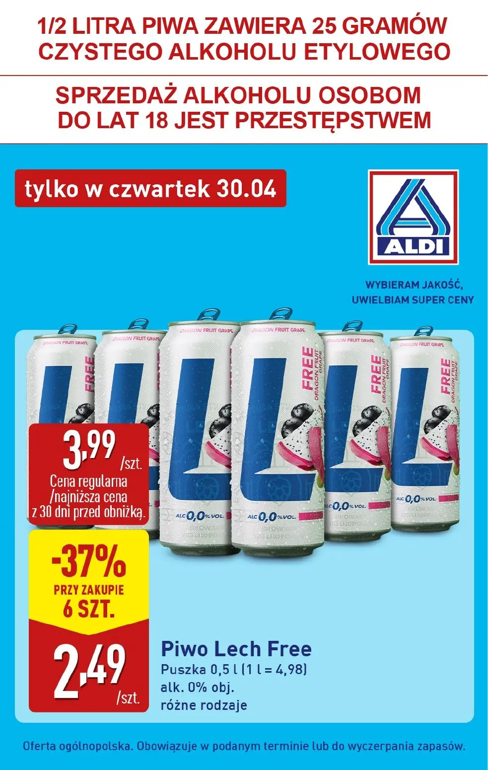 gazetka promocyjna ALDI Tylko w CZWARTEK - Strona 10