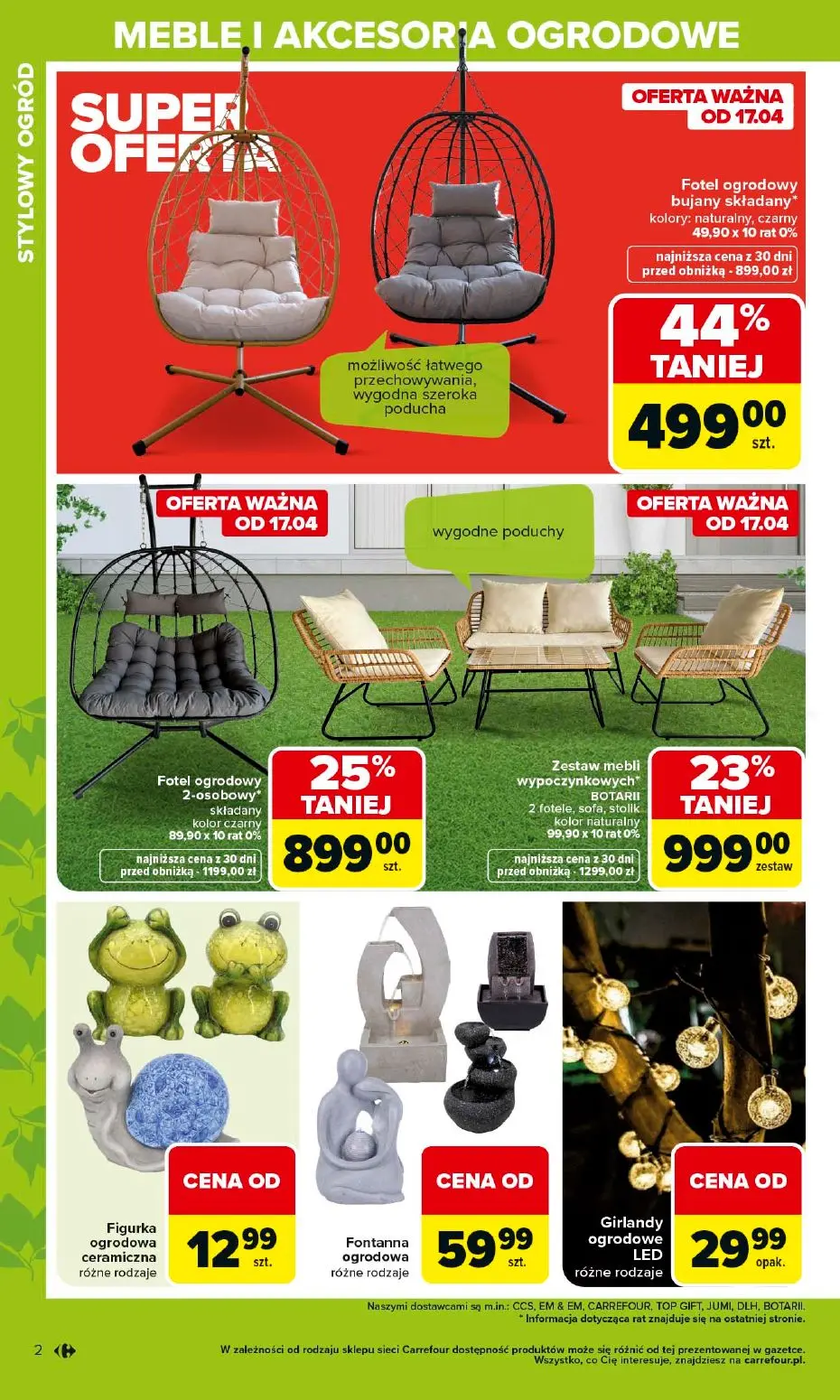 gazetka promocyjna Carrefour Gdzie kwitnie życie 🏡 - Strona 2