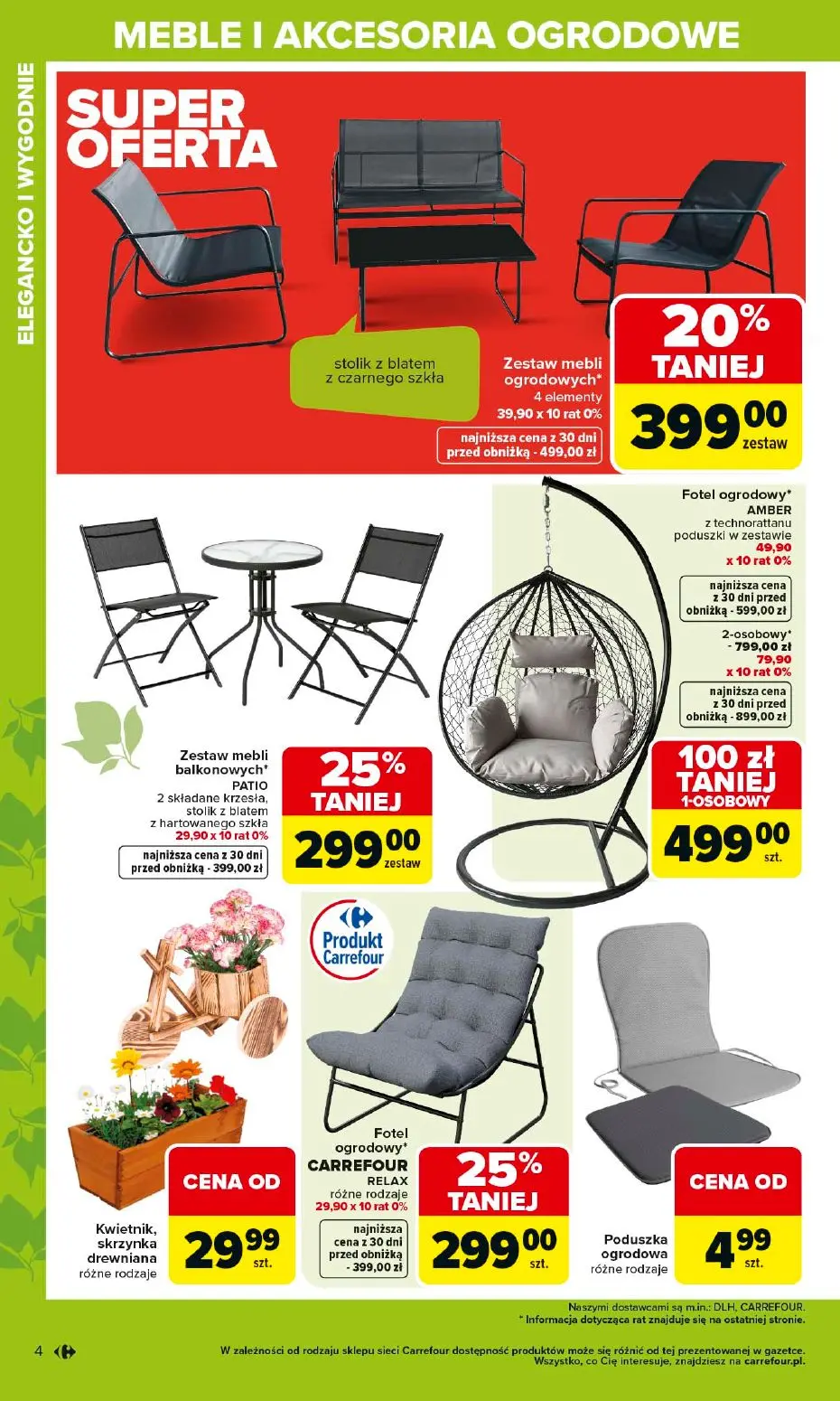 gazetka promocyjna Carrefour Gdzie kwitnie życie 🏡 - Strona 4