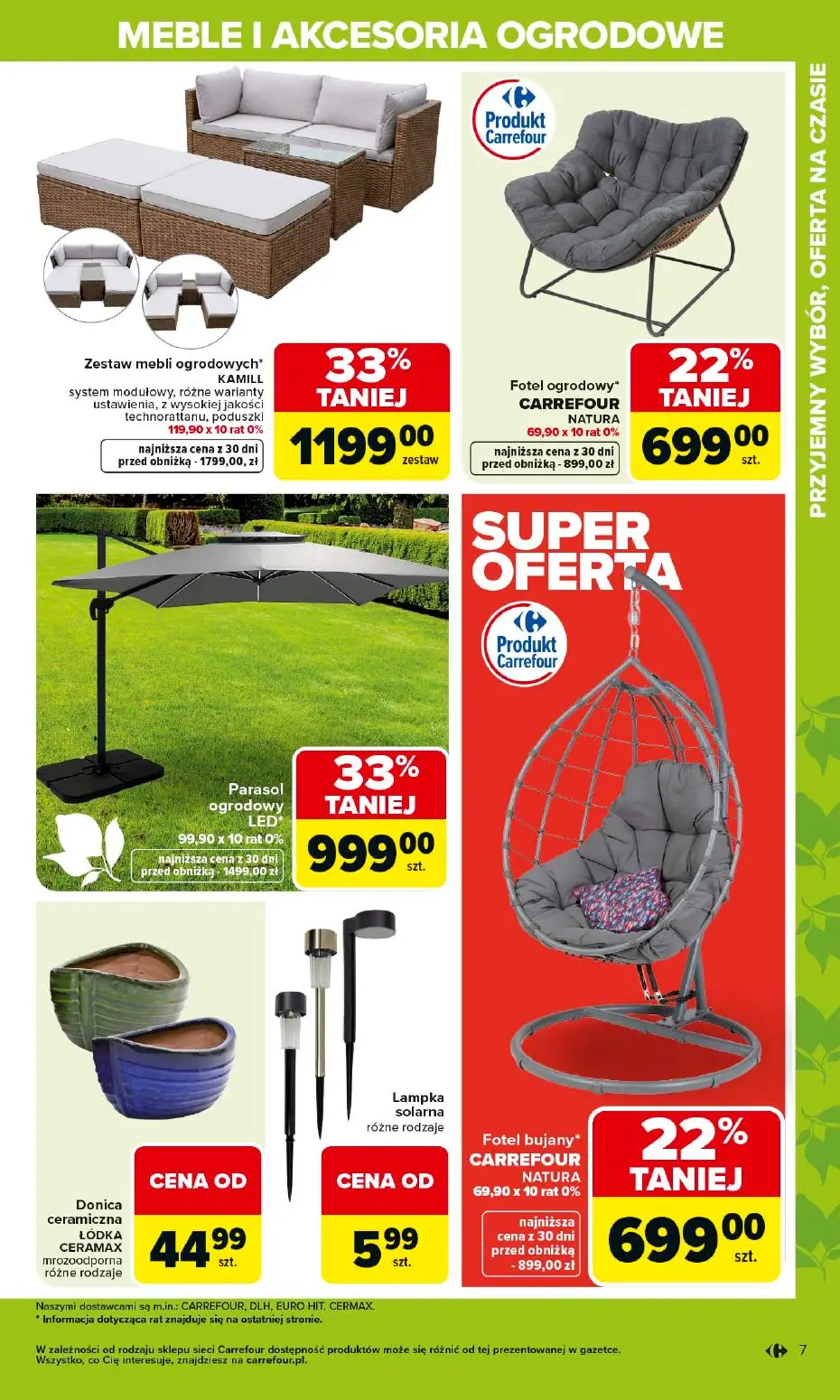 gazetka promocyjna Carrefour Gdzie kwitnie życie 🏡 - Strona 7