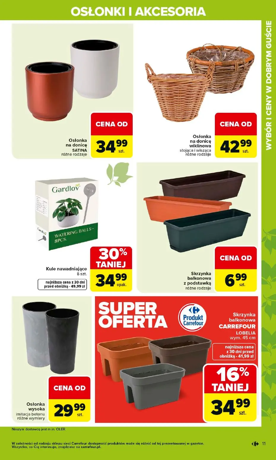 gazetka promocyjna Carrefour Gdzie kwitnie życie 🏡 - Strona 11