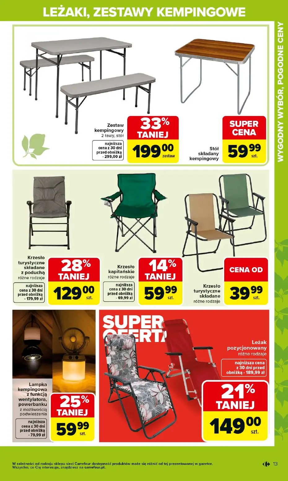 gazetka promocyjna Carrefour Gdzie kwitnie życie 🏡 - Strona 13