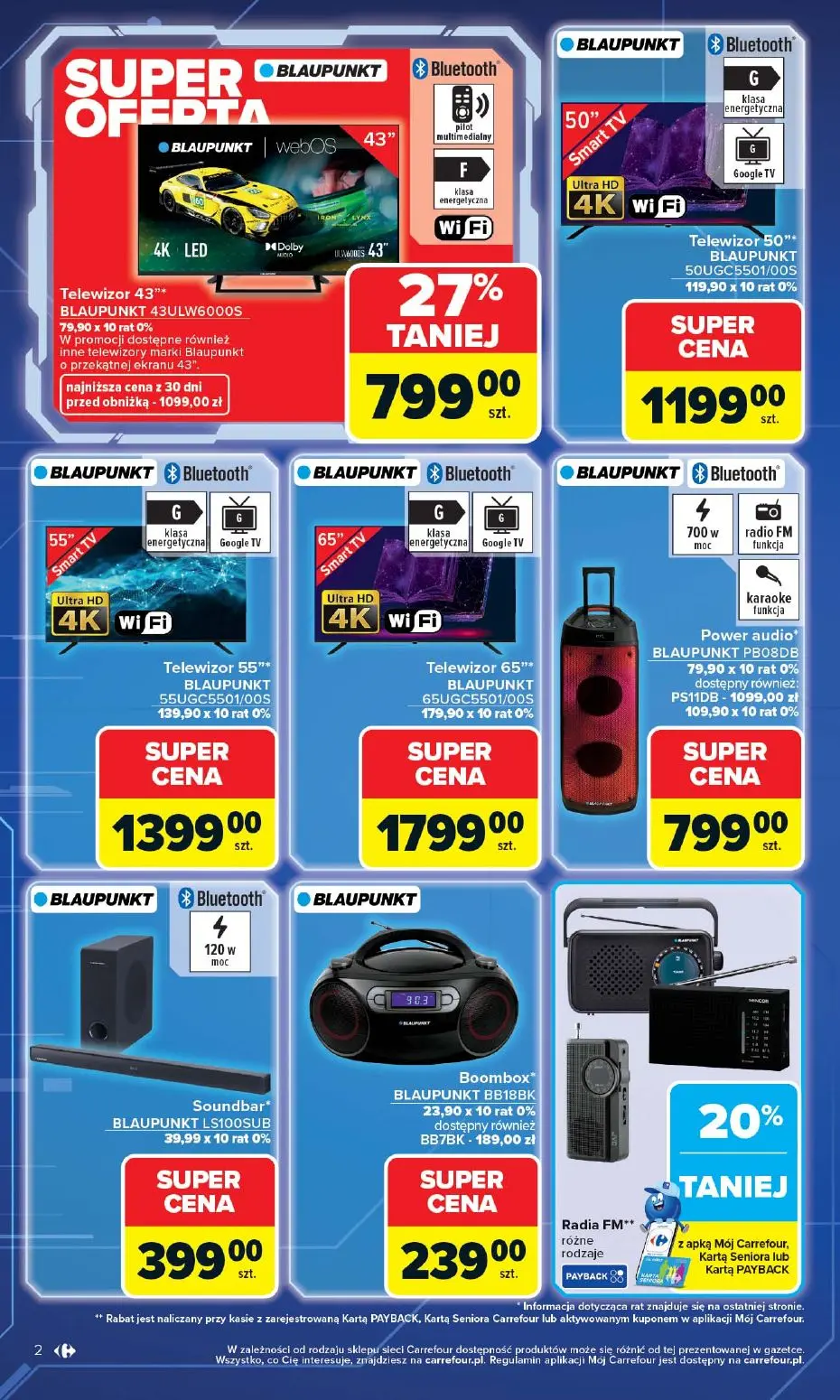 gazetka promocyjna Carrefour Multimedia na co dzień - Strona 2