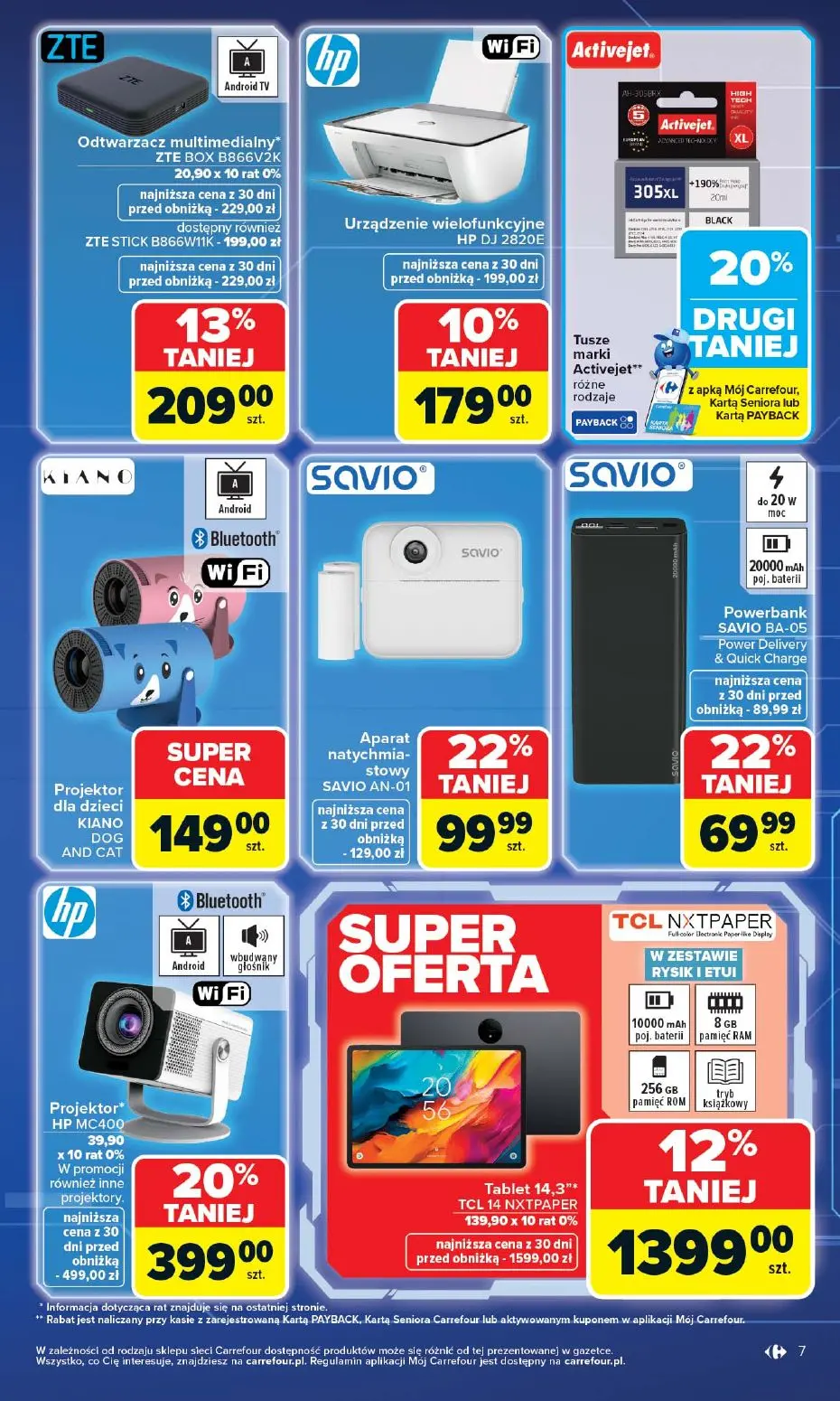 gazetka promocyjna Carrefour Multimedia na co dzień - Strona 7