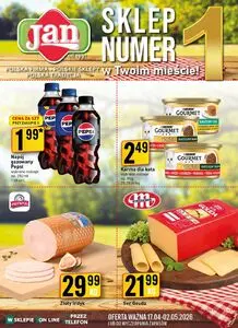 Gazetka promocyjna Jan, ważna od 2026-04-17 do 2026-05-02.