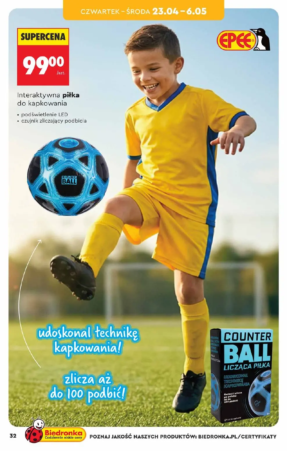 gazetka promocyjna Biedronka Hity i inspiracje - Strona 32