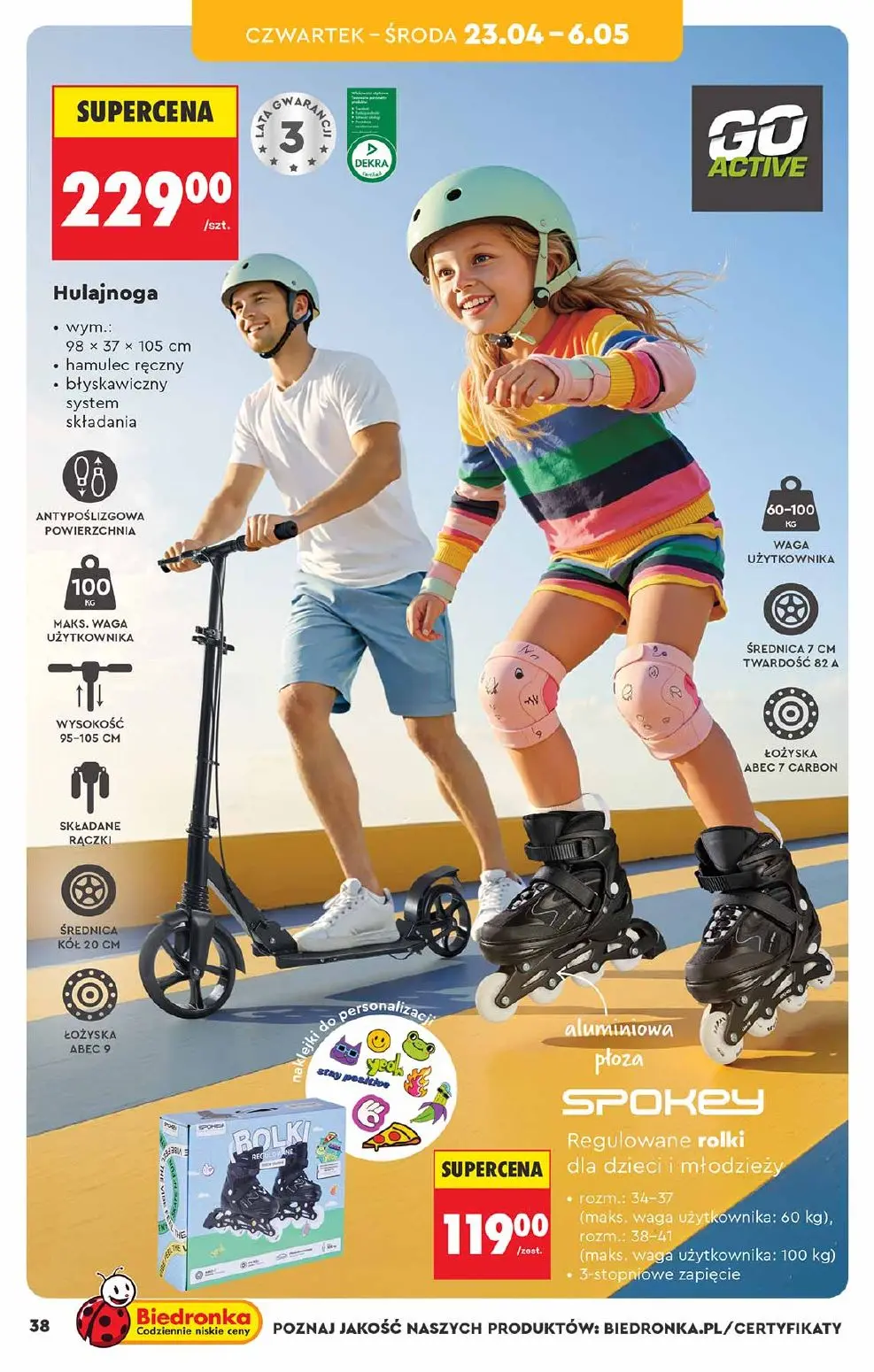 gazetka promocyjna Biedronka Hity i inspiracje - Strona 38